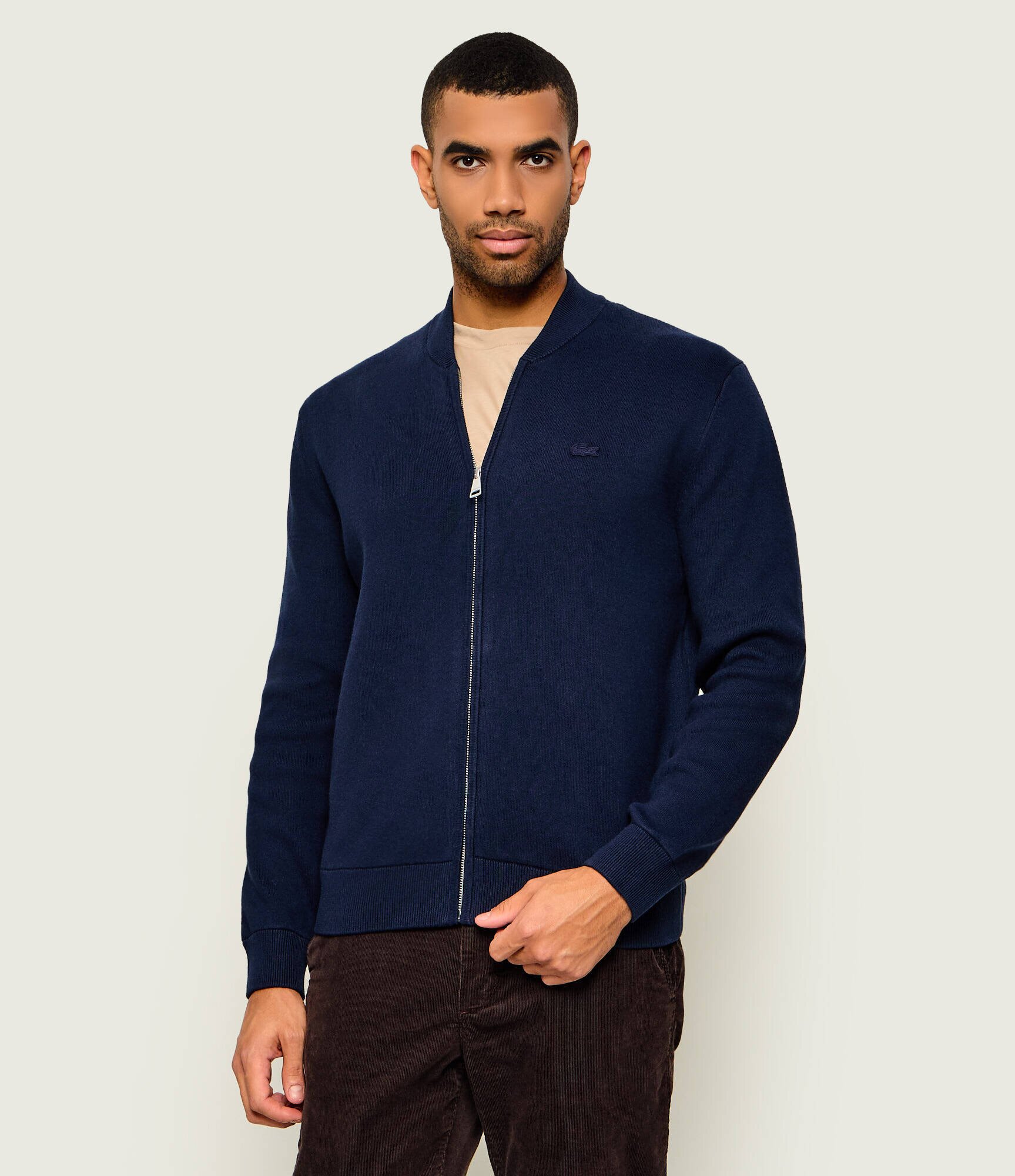 Lacoste Pulover | Classic fit cu adaos de lână