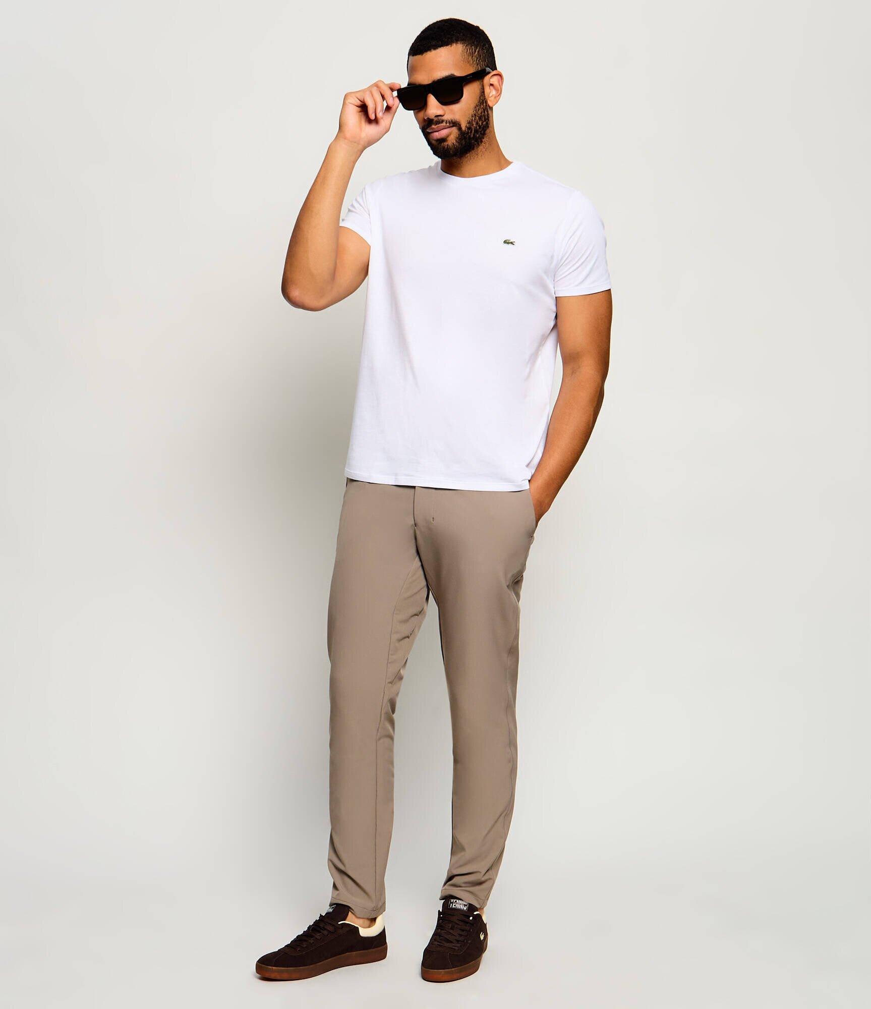 Lacoste Sneakers Baseshot | piele întoarsă