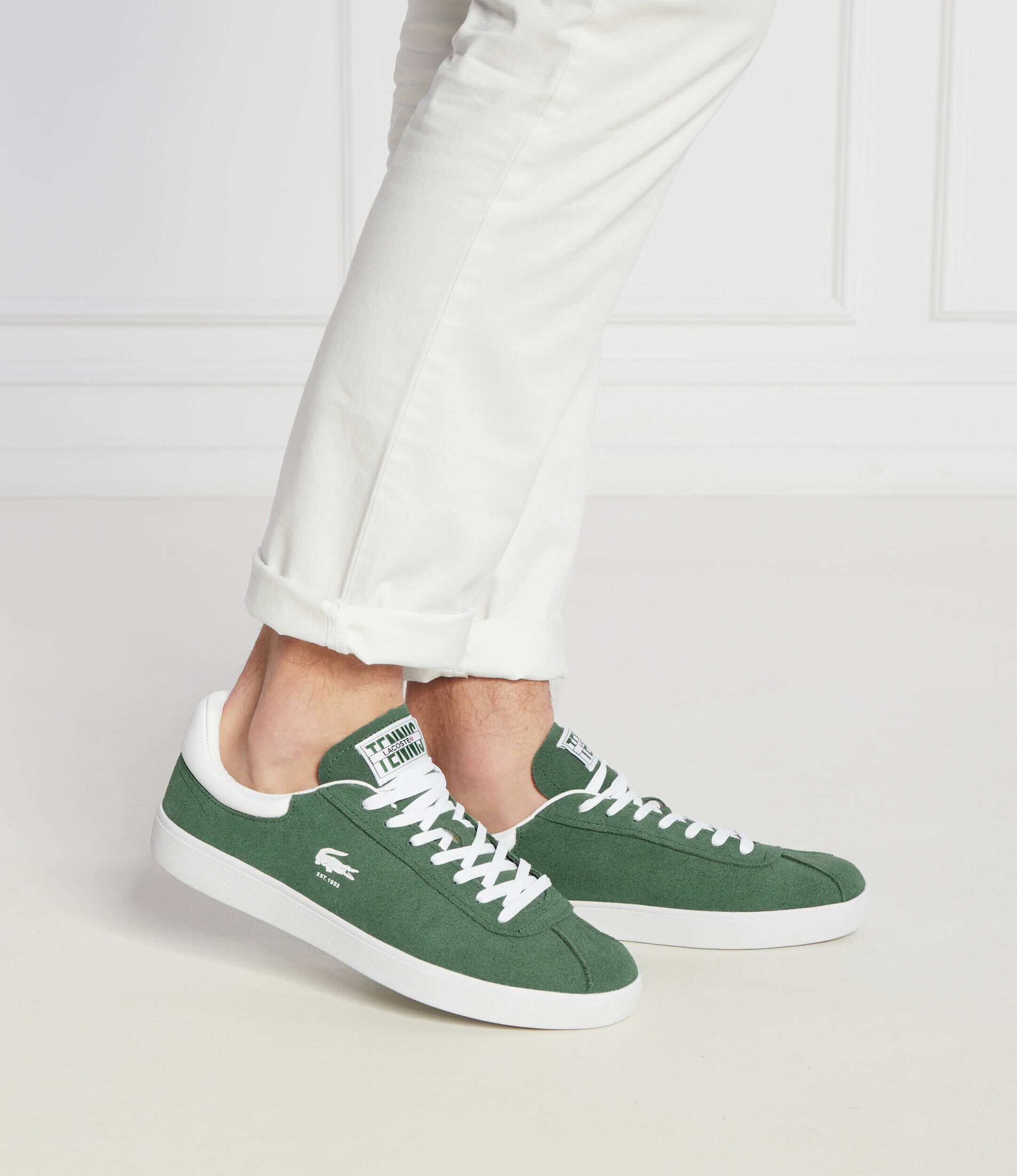 Lacoste Sneakers Court | piele întoarsă
