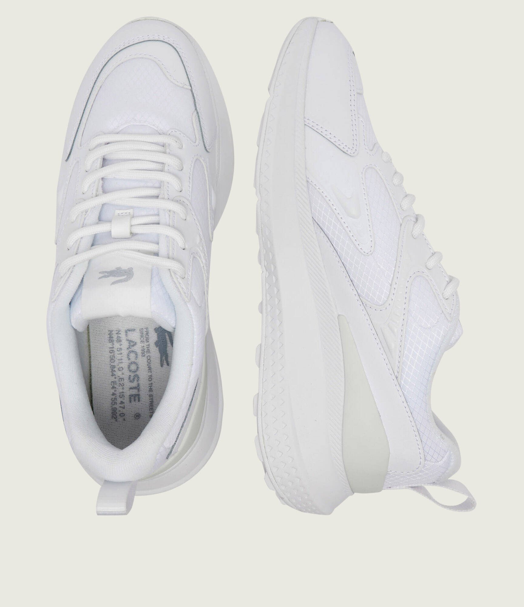 Lacoste Sneakers EVO cu adaos de piele