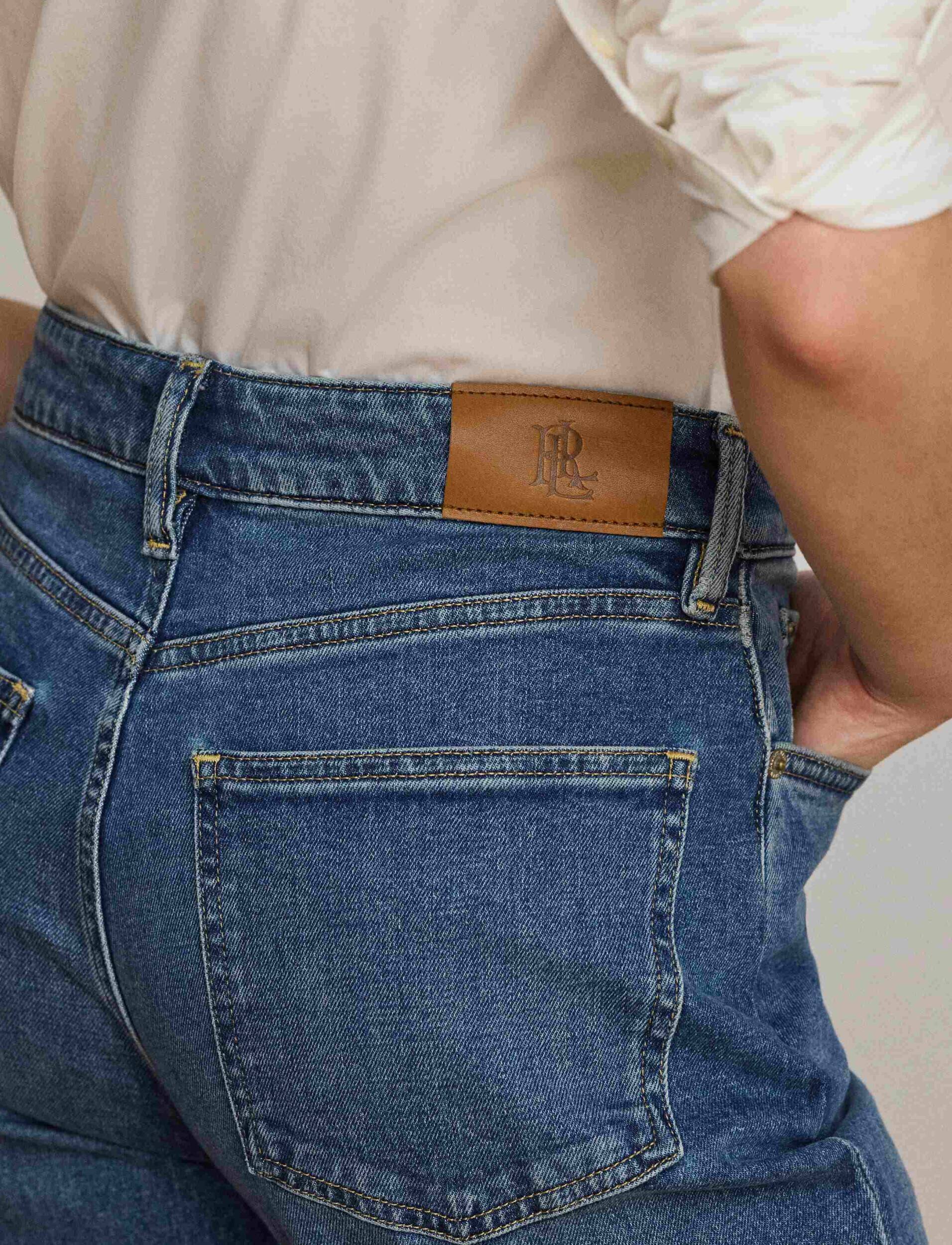 Lauren Ralph Lauren Blugi | Straight fit | high rise