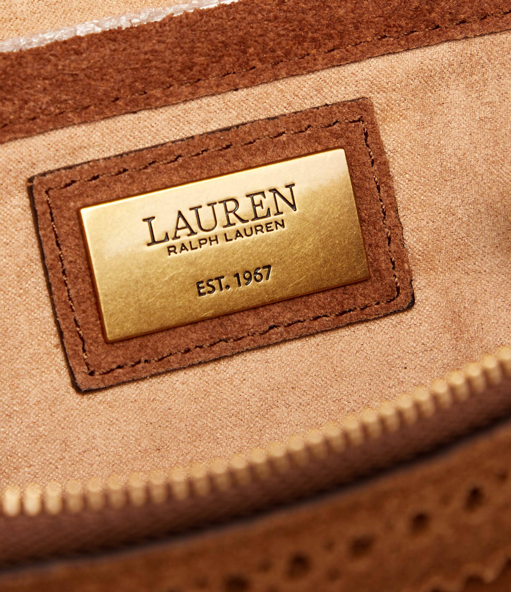 Lauren Ralph Lauren Borsetă Marcy | piele întoarsă