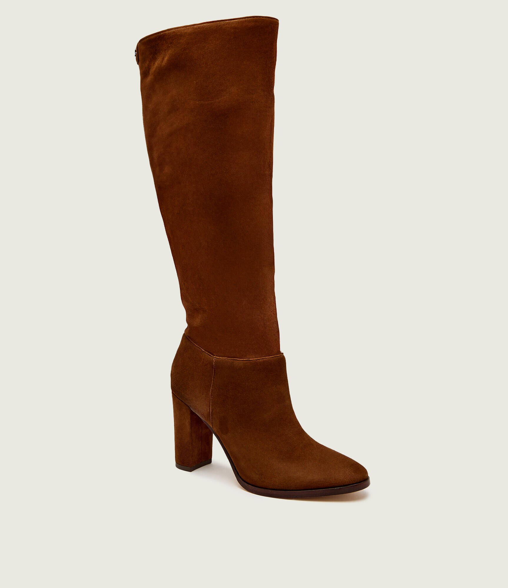 Lauren Ralph Lauren Cizme cu toc ARTIZAN | piele întoarsă