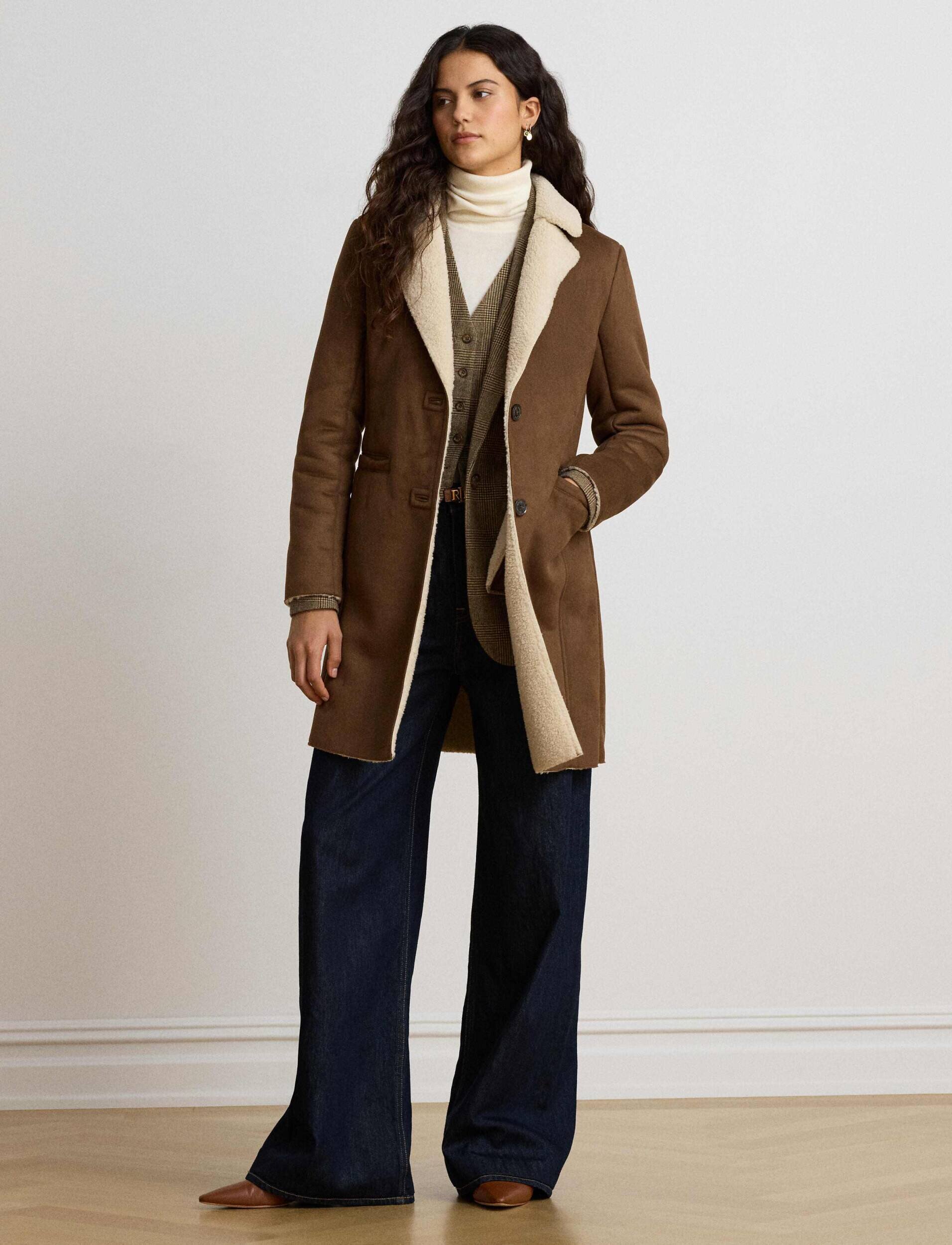 Lauren Ralph Lauren Cojoc | Straight fit | shearling
