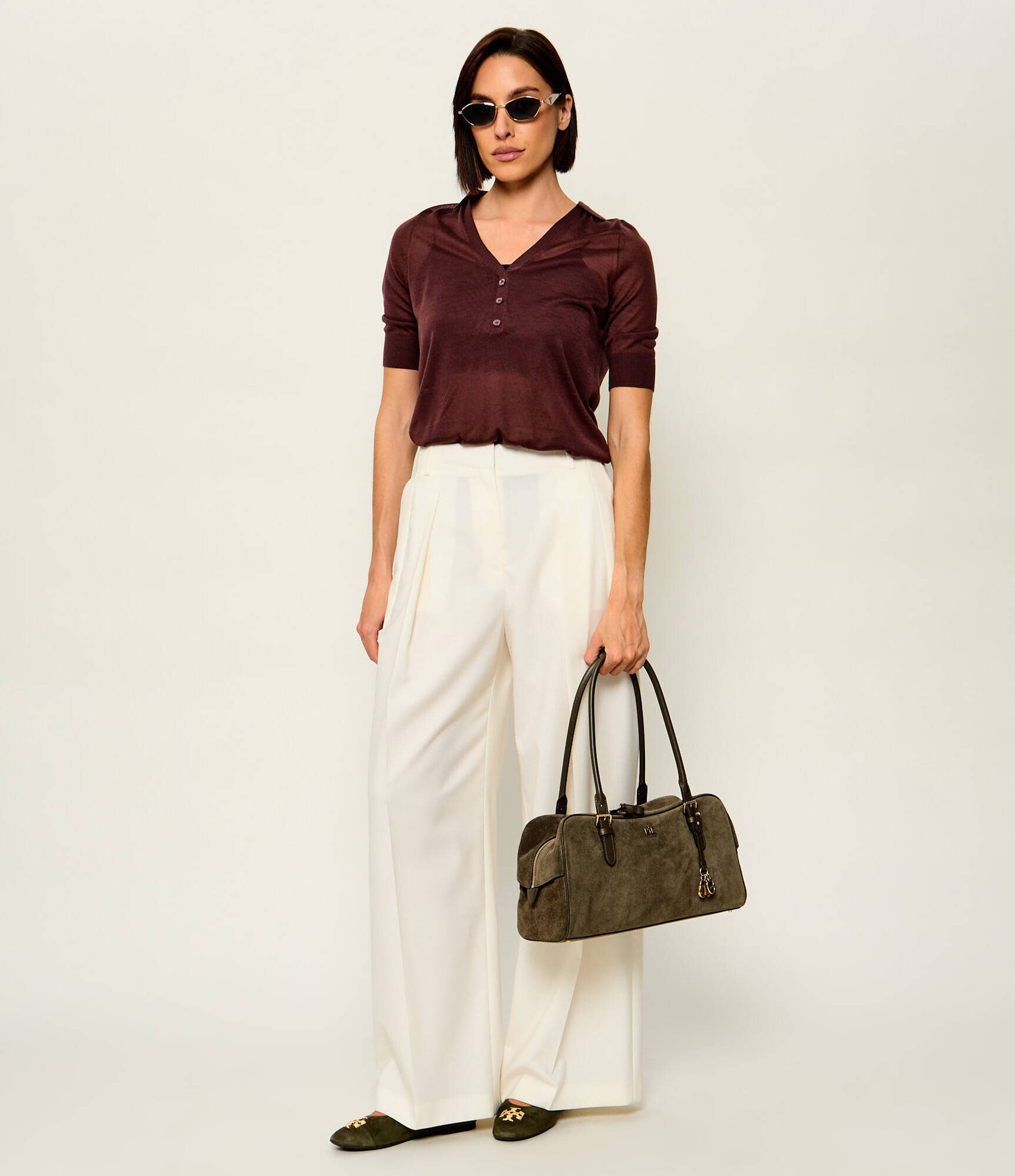 Lauren Ralph Lauren Cufăr Marcy | piele întoarsă
