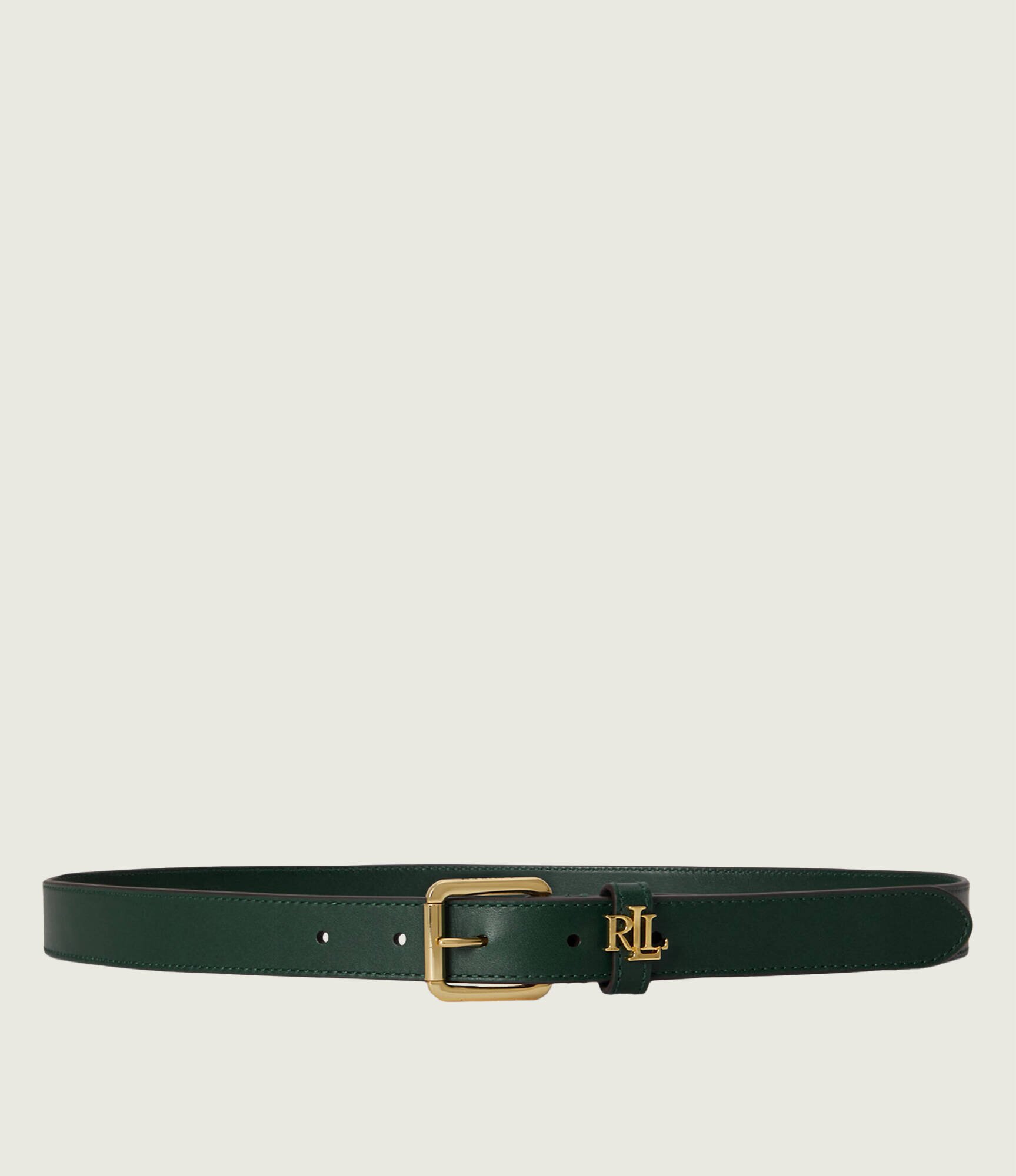 Lauren Ralph Lauren Curea de piele Logo Keeper