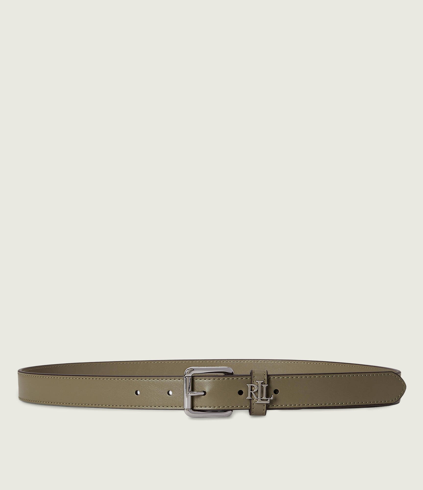 Lauren Ralph Lauren Curea de piele Logo Keeper