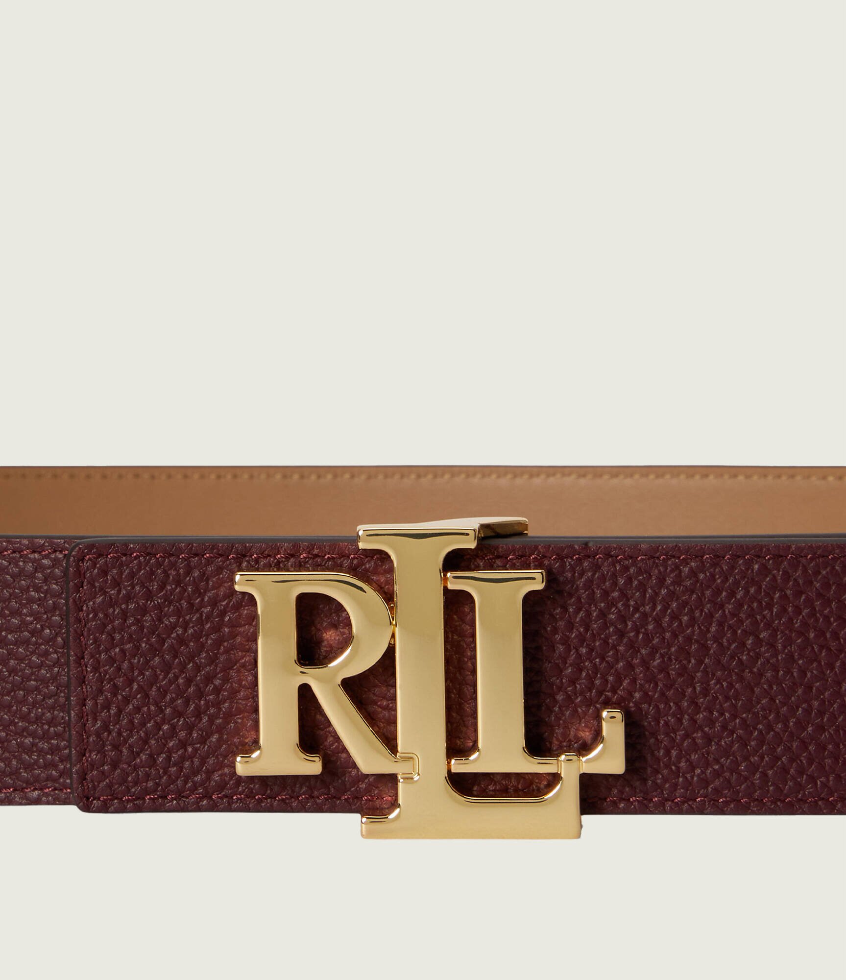 Lauren Ralph Lauren Curea din piele cu două fețe