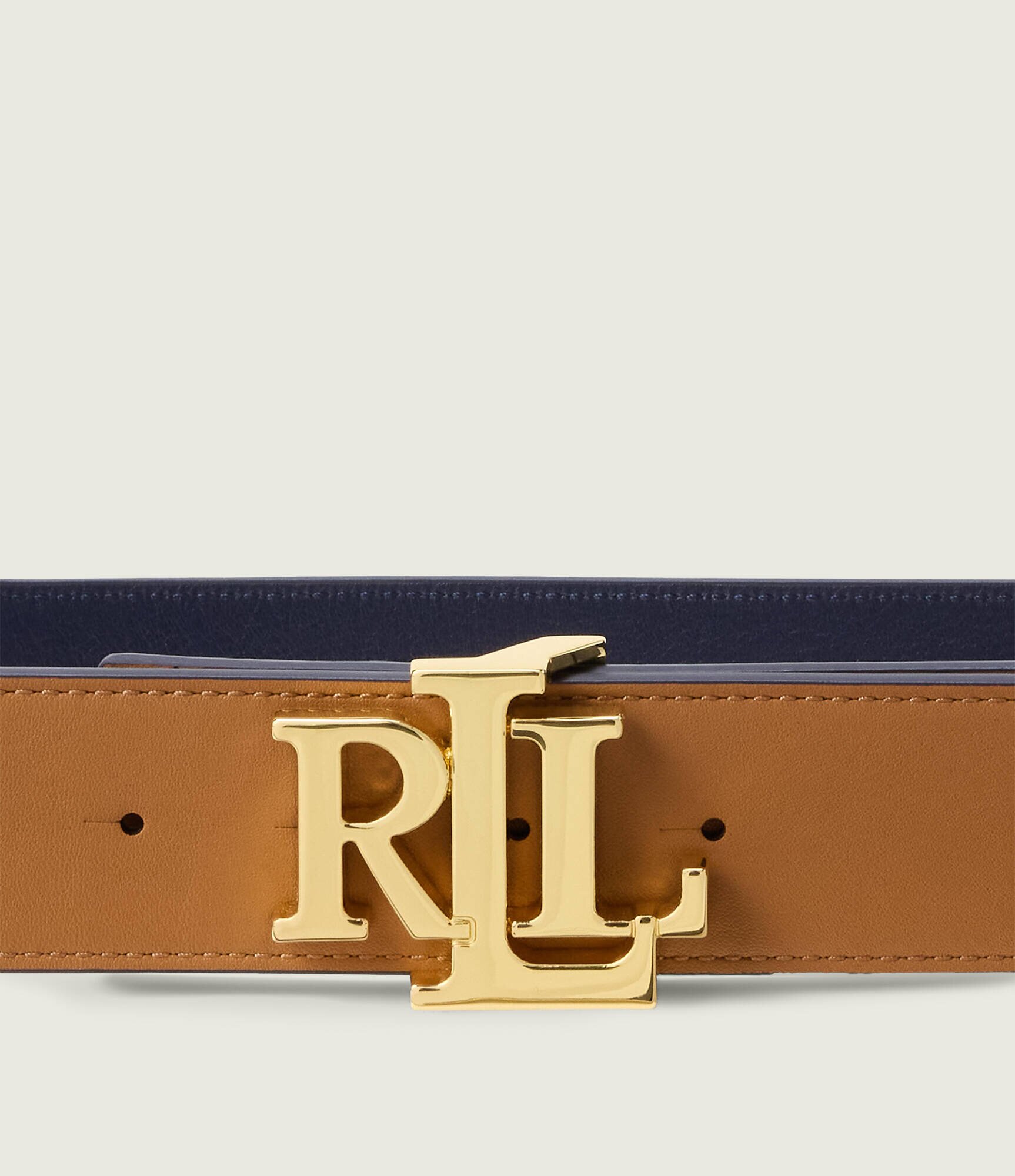 Lauren Ralph Lauren Curea din piele cu două fețe