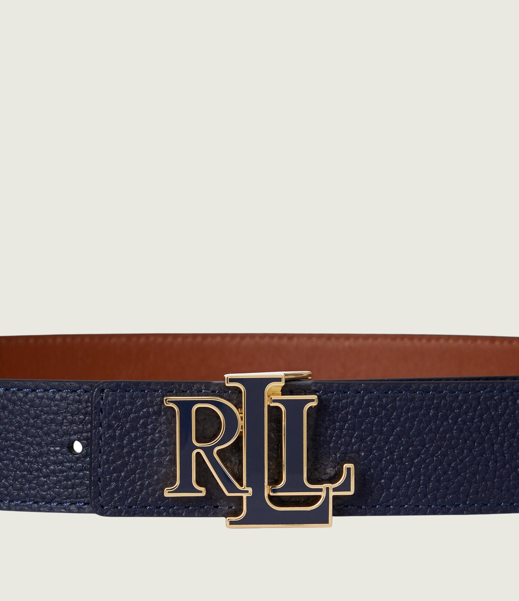 Lauren Ralph Lauren Curea din piele cu două fețe