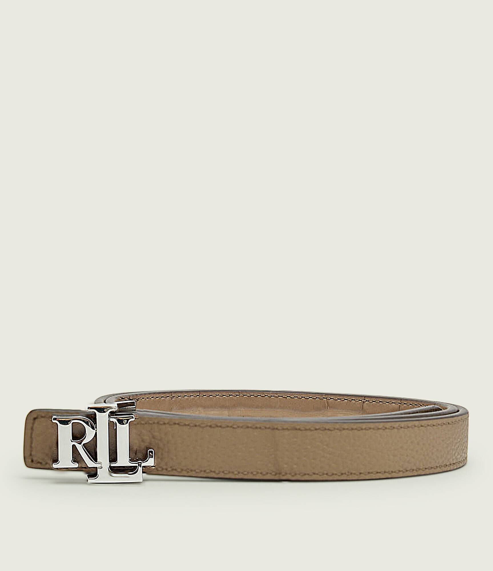 Lauren Ralph Lauren Curea din piele cu două fețe