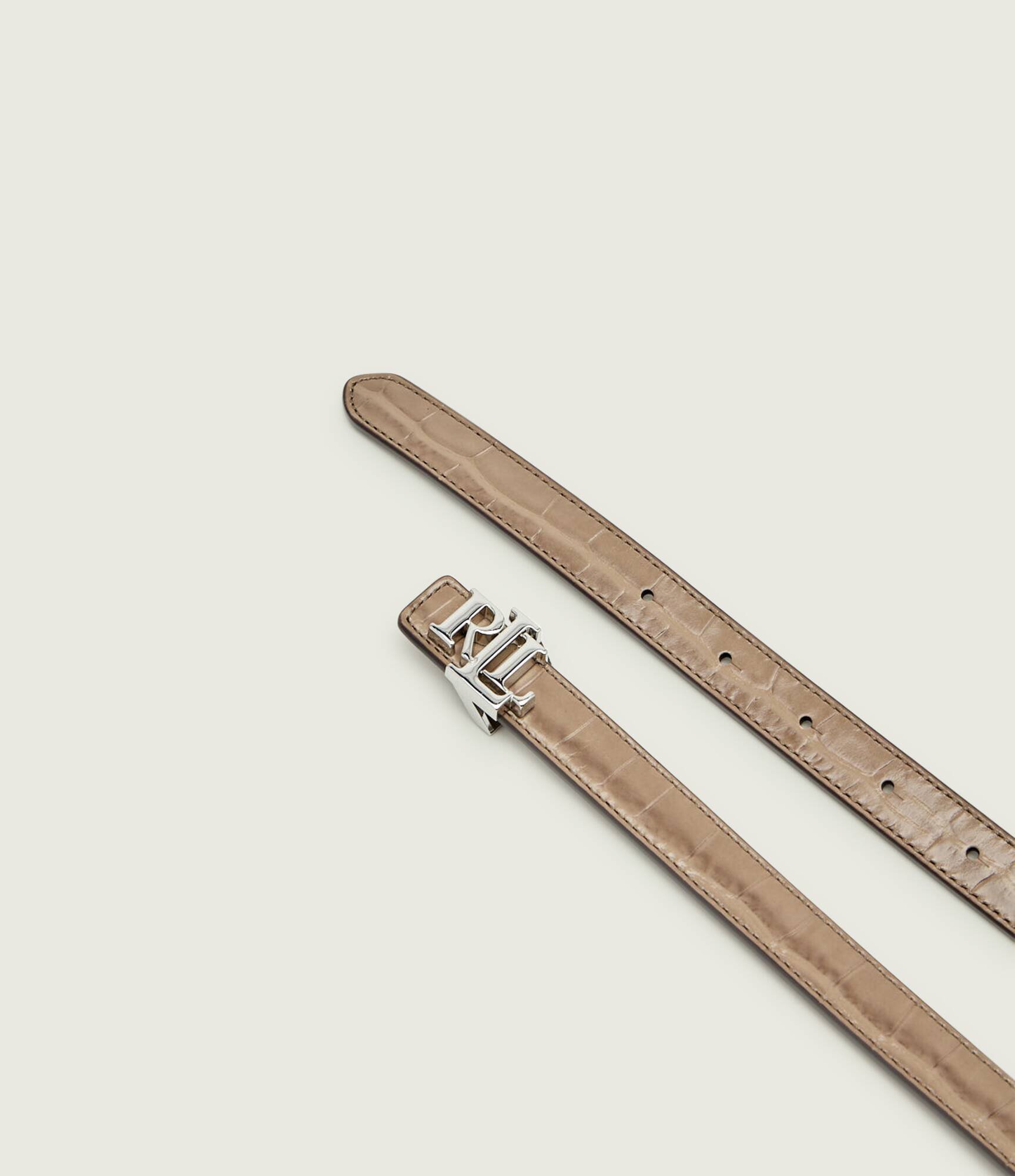 Lauren Ralph Lauren Curea din piele cu două fețe