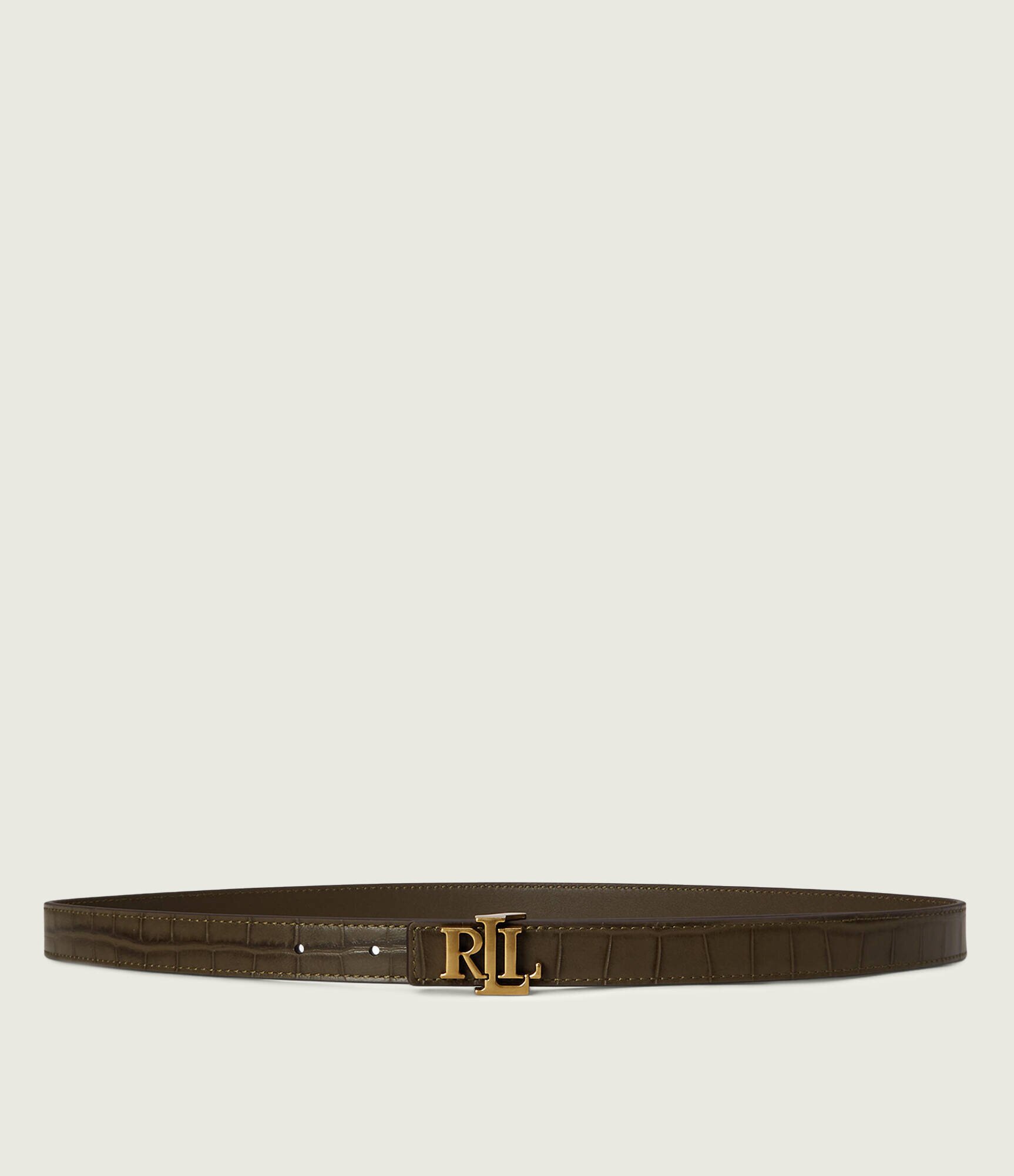 Lauren Ralph Lauren Curea din piele cu două fețe Logo Reversible