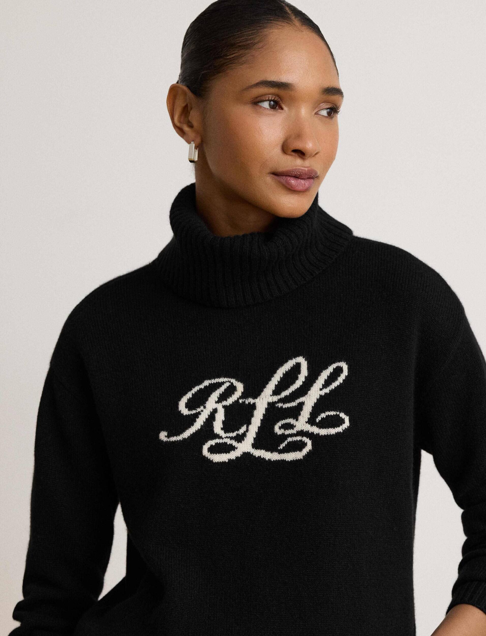 Lauren Ralph Lauren De cașmir maletă Jarmani | Loose fit