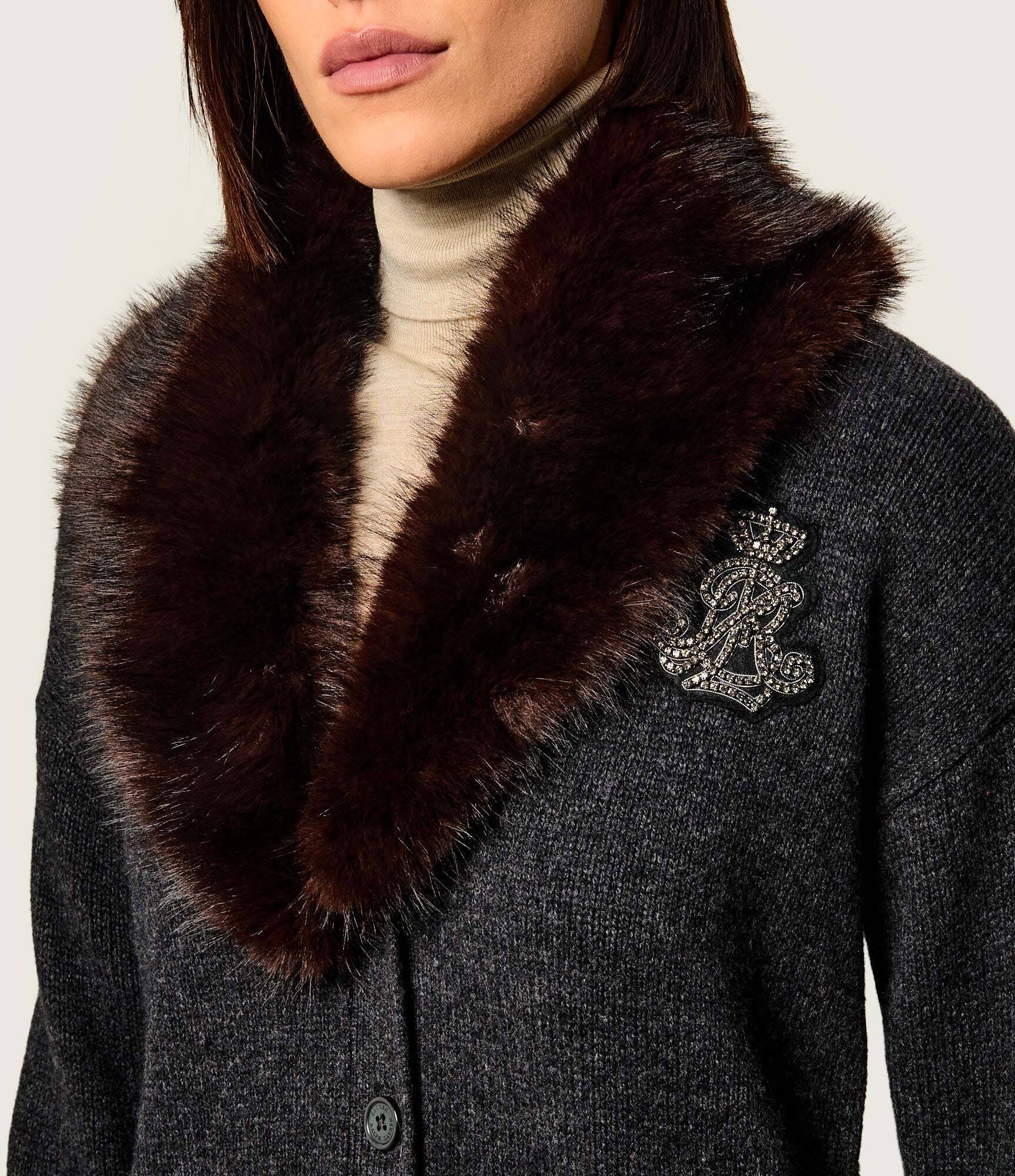 Lauren Ralph Lauren De lână cardigan | Relaxed fit cu adaos de cașmir
