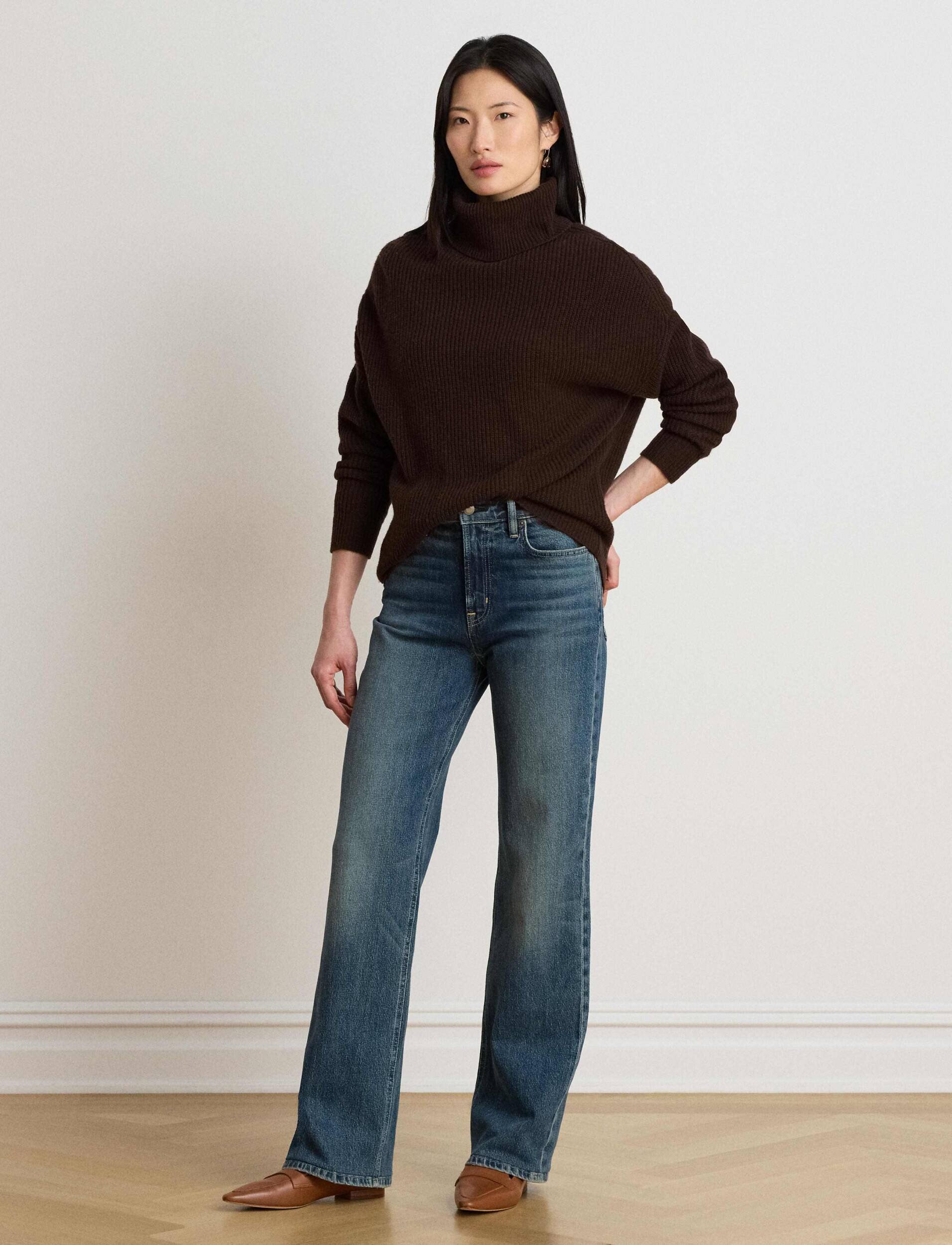 Lauren Ralph Lauren De lână maletă | Oversize fit cu adaos de cașmir