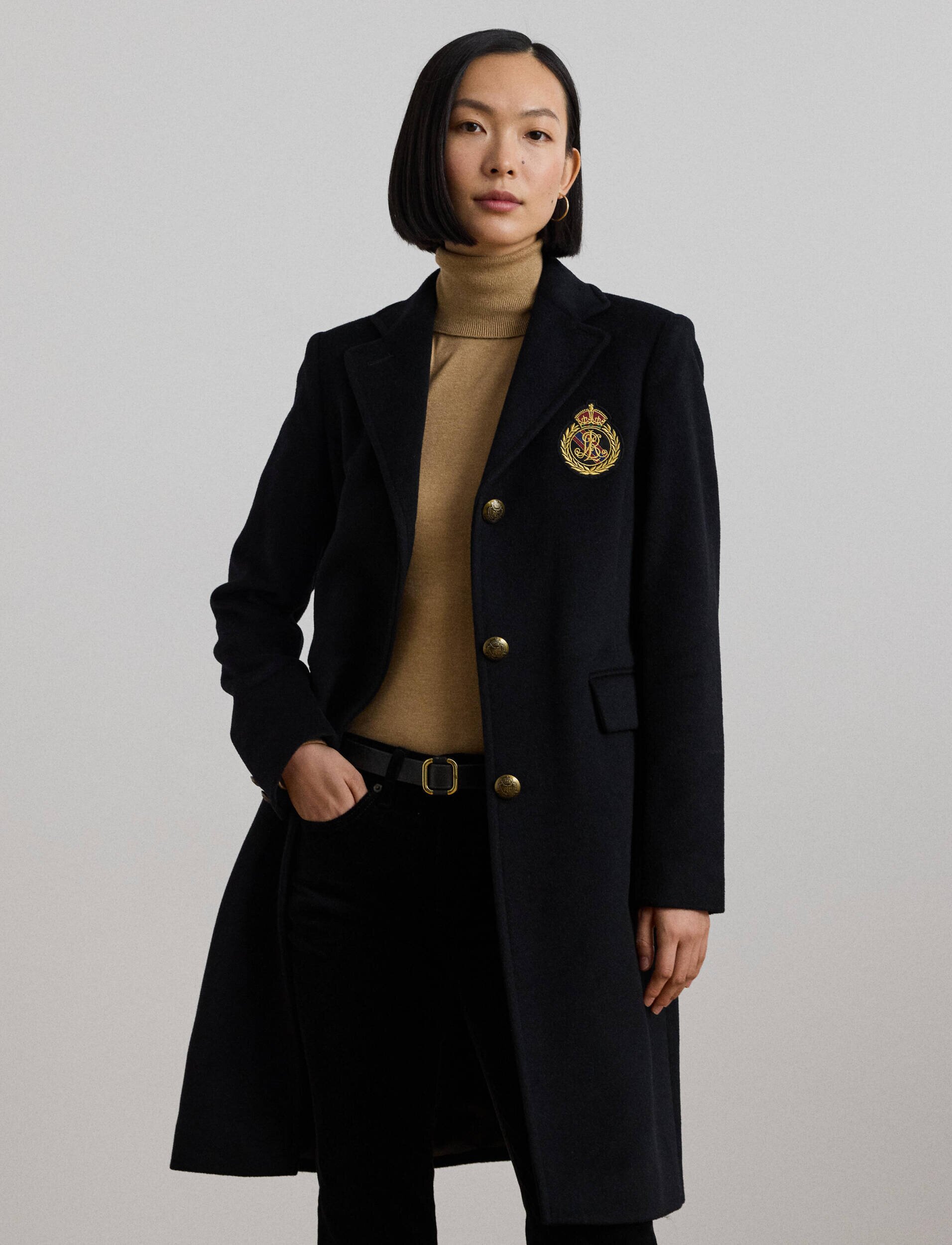 Lauren Ralph Lauren De lână palton cu adaos de cașmir