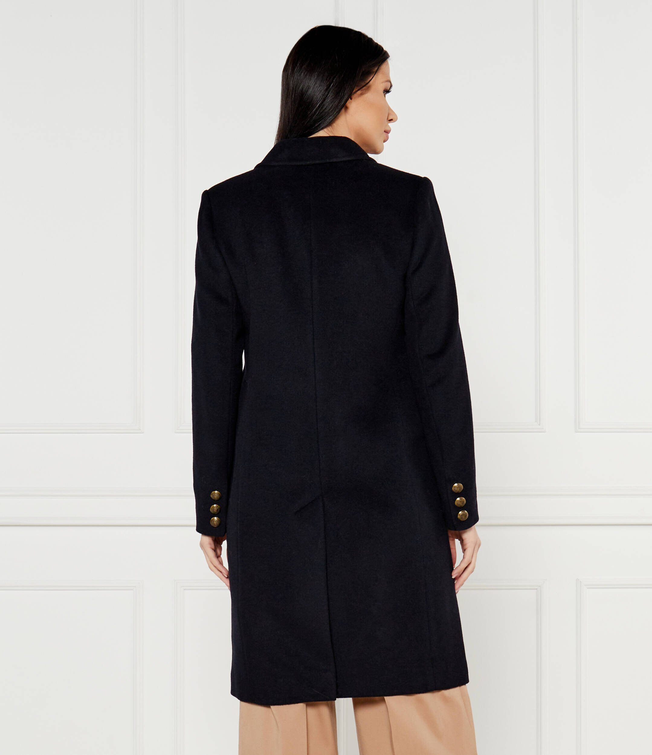 Lauren Ralph Lauren De lână palton cu adaos de lână și cașmir