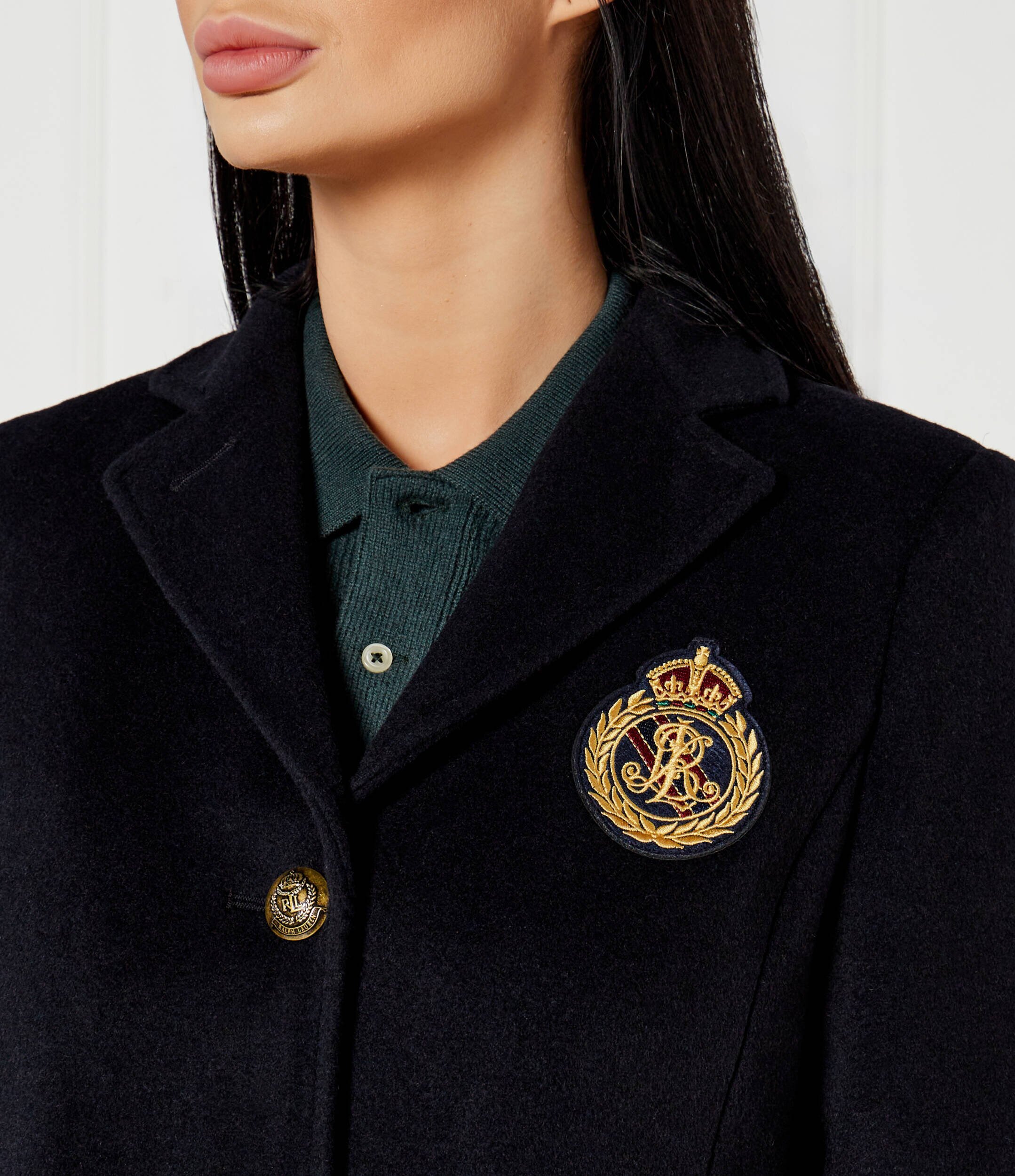 Lauren Ralph Lauren De lână palton cu adaos de lână și cașmir
