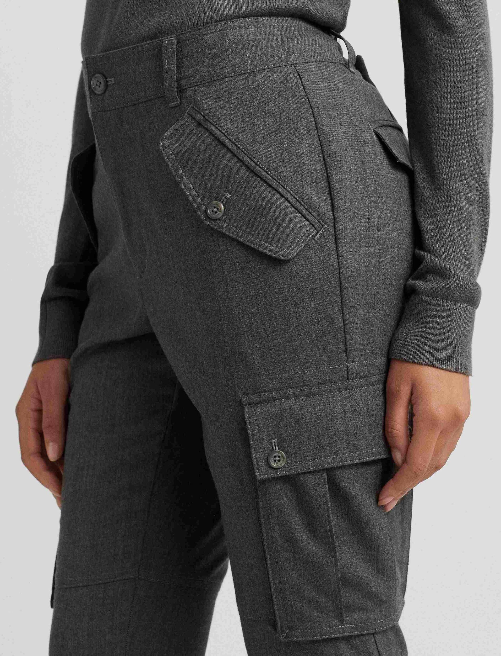 Lauren Ralph Lauren De lână pantaloni cargo | Skinny fit