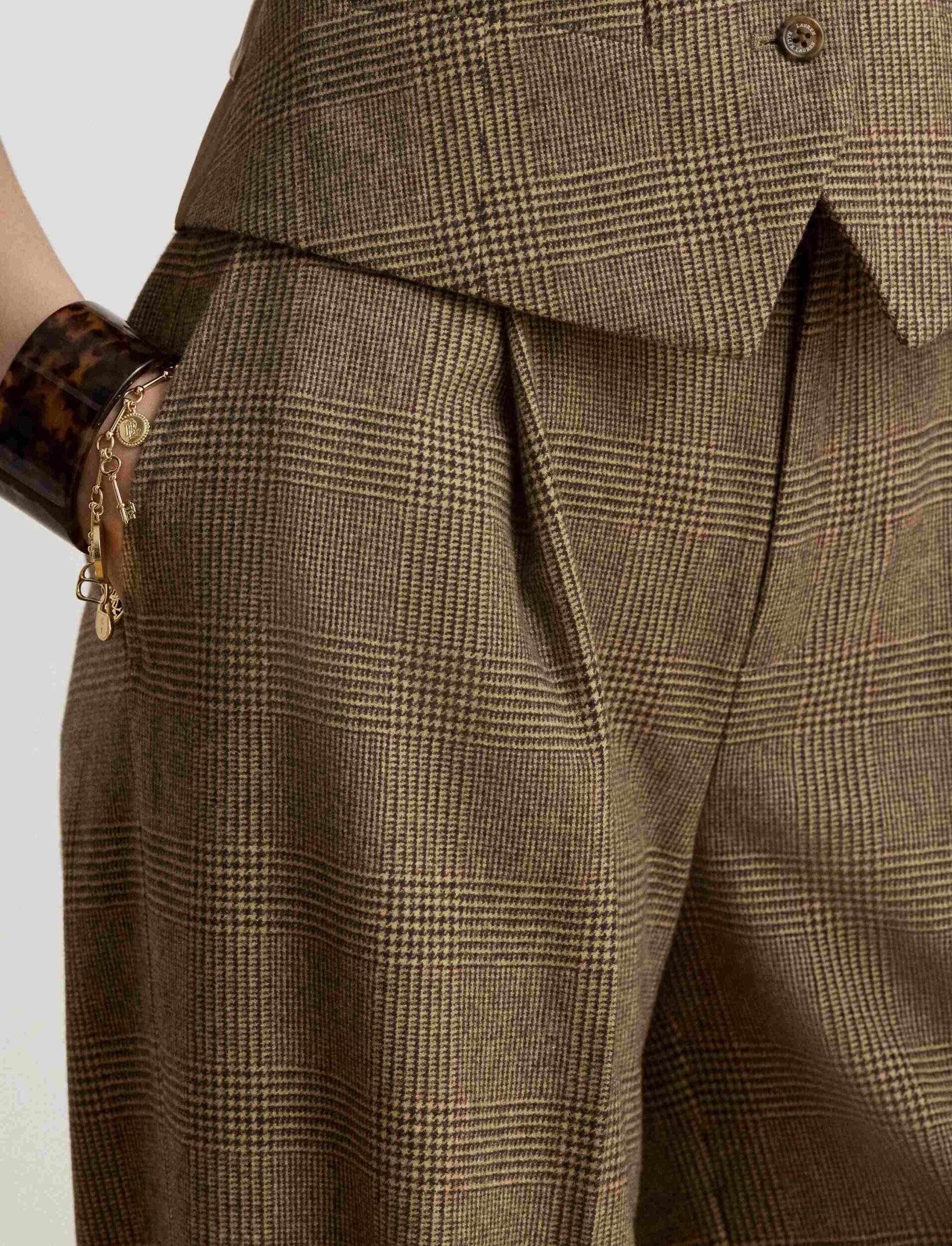 Lauren Ralph Lauren De lână pantaloni | Relaxed fit