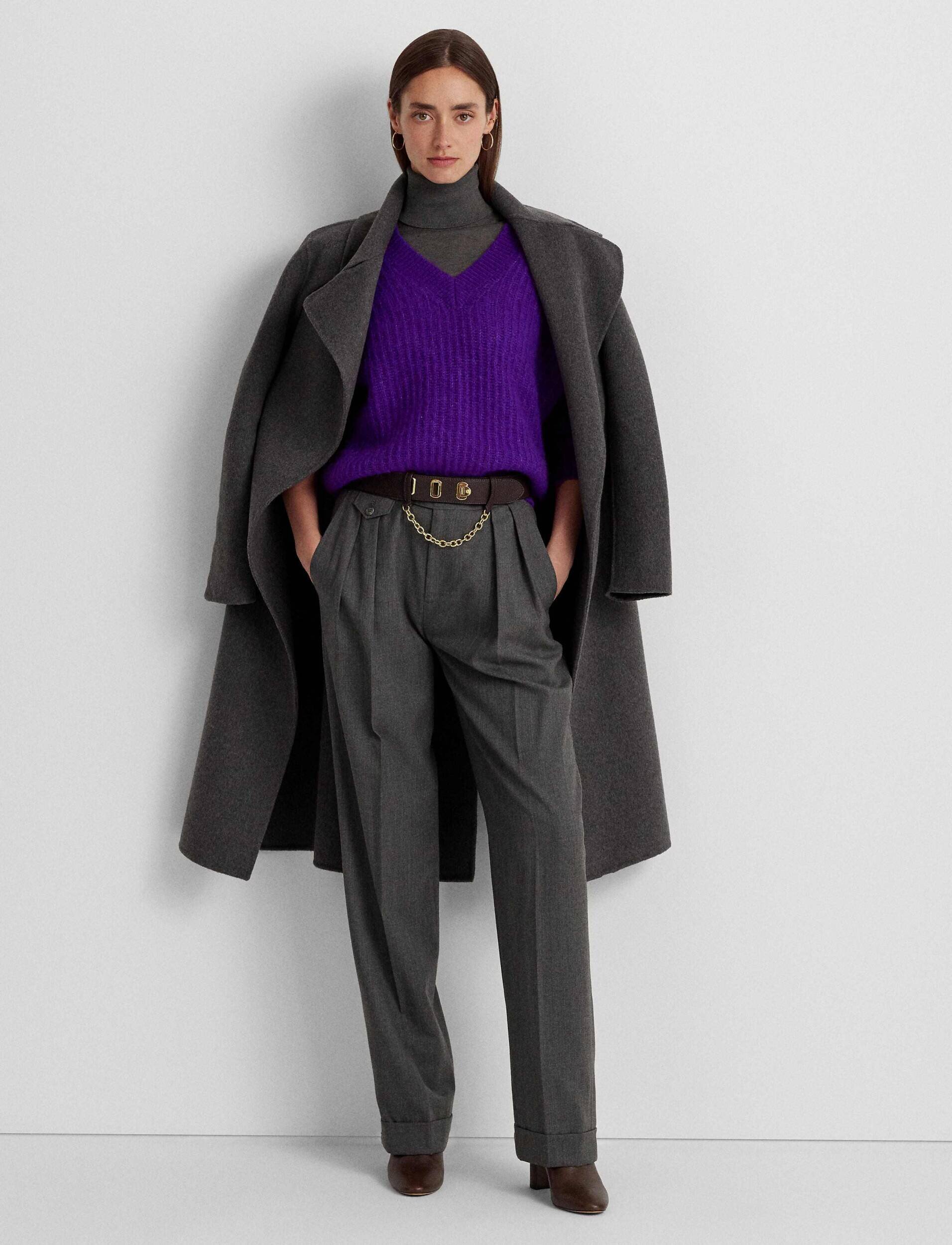 Lauren Ralph Lauren De lână pantaloni TUMELO | regular fit