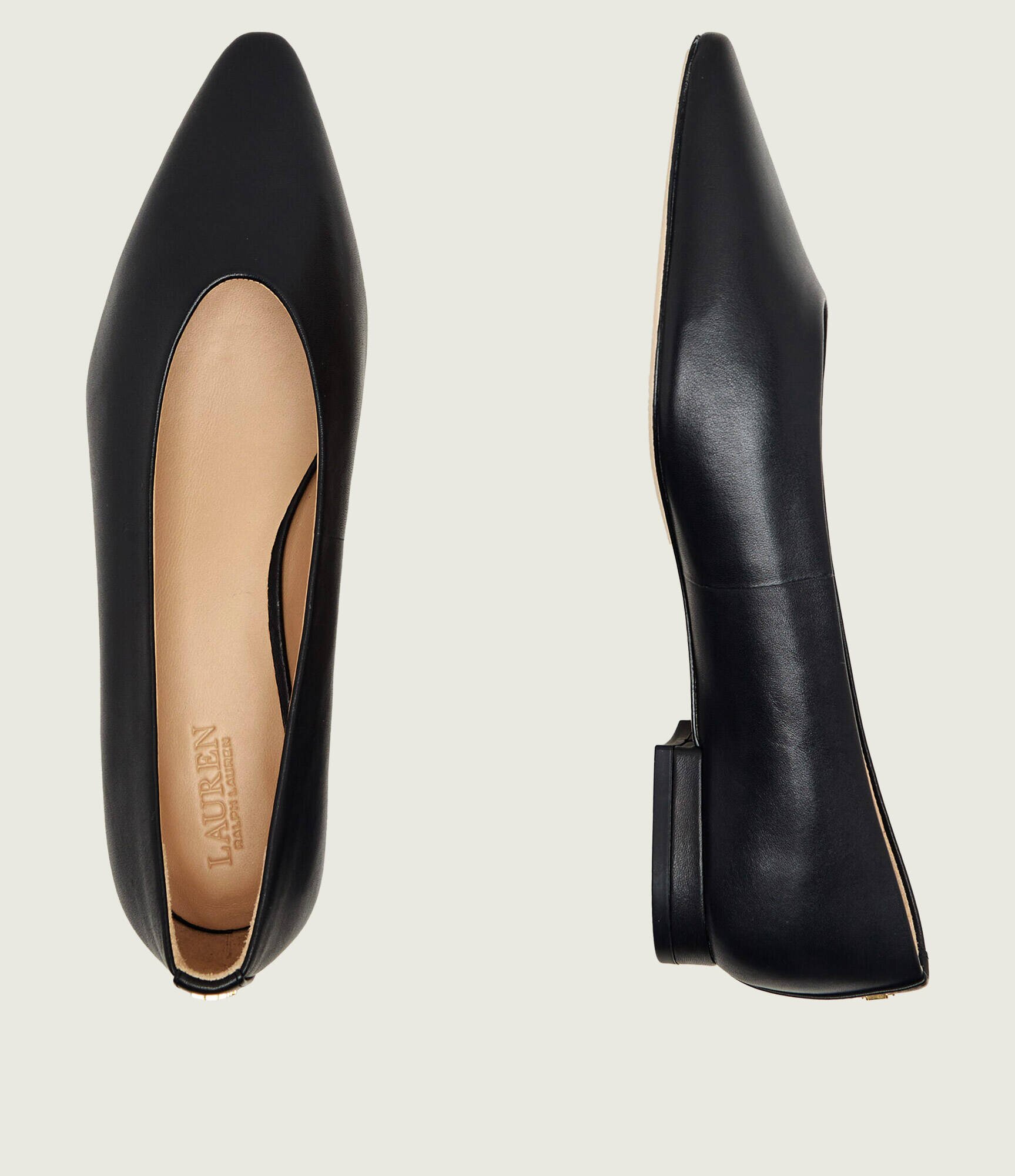 Lauren Ralph Lauren De piele balerini Audri