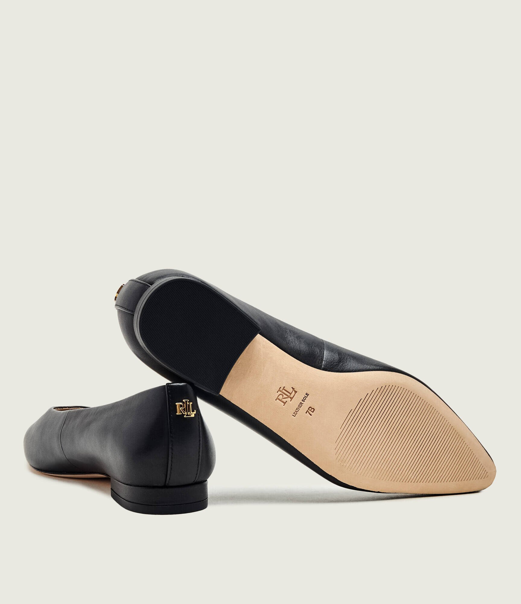 Lauren Ralph Lauren De piele balerini Audri