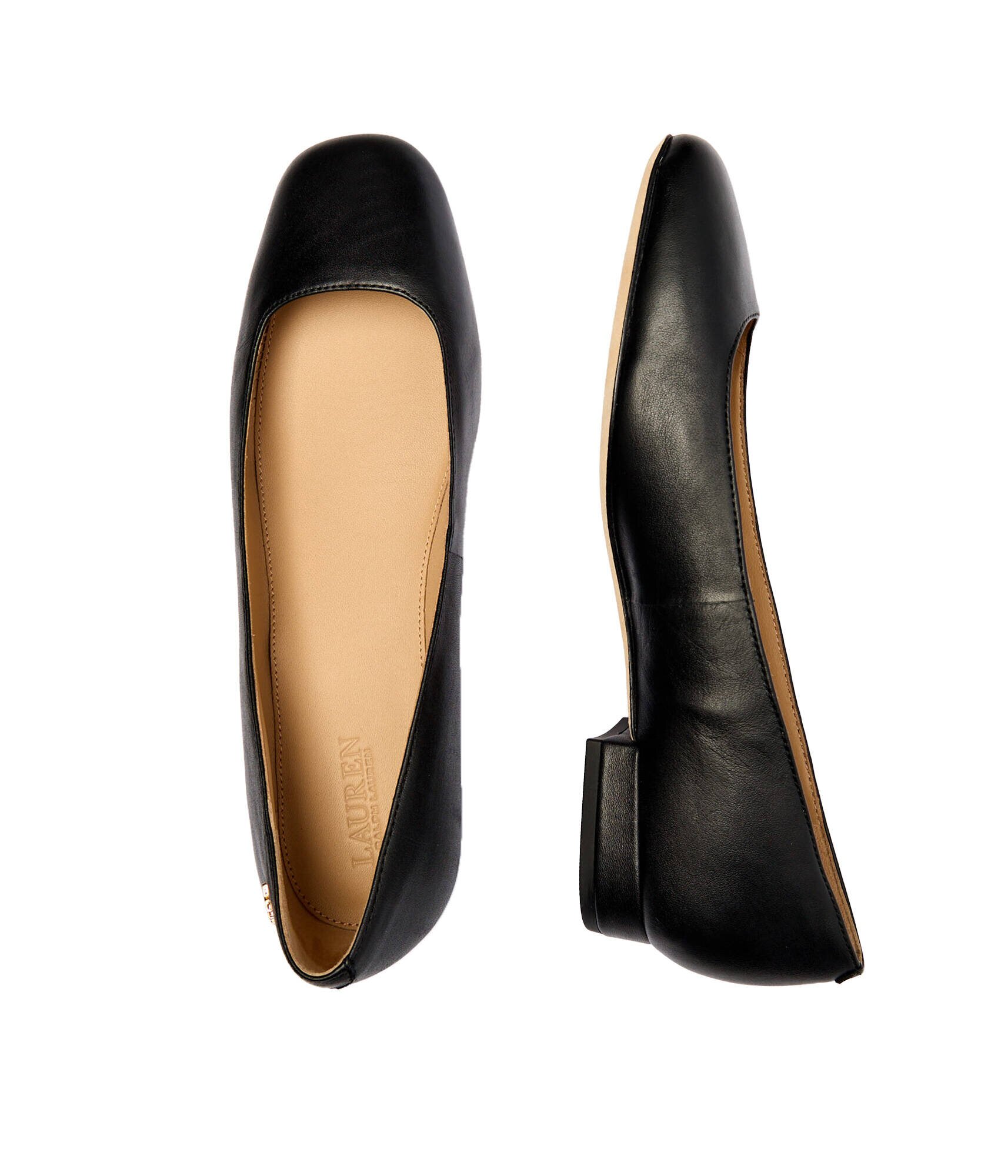 Lauren Ralph Lauren De piele balerini Emellie