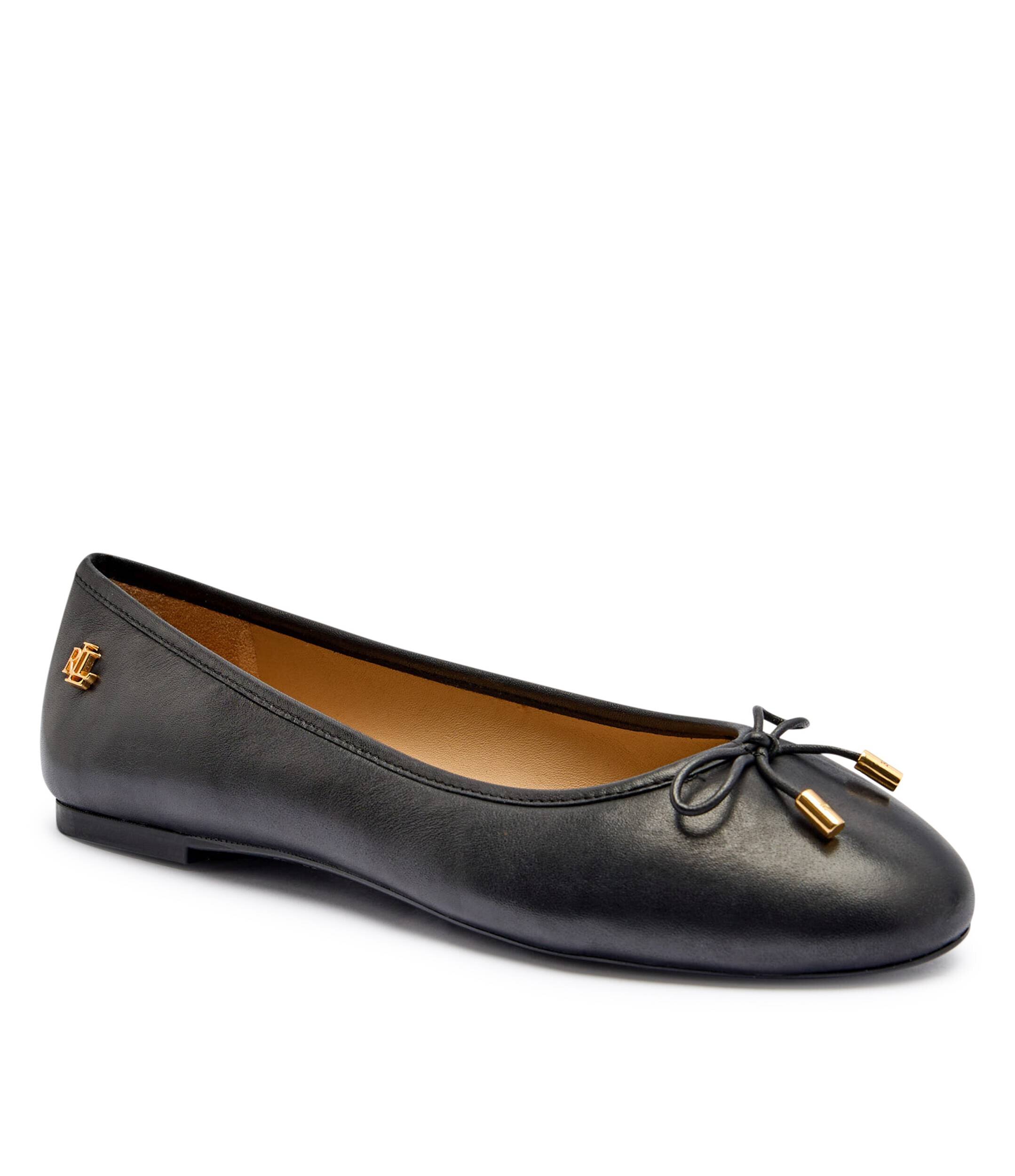Lauren Ralph Lauren De piele balerini Jayna