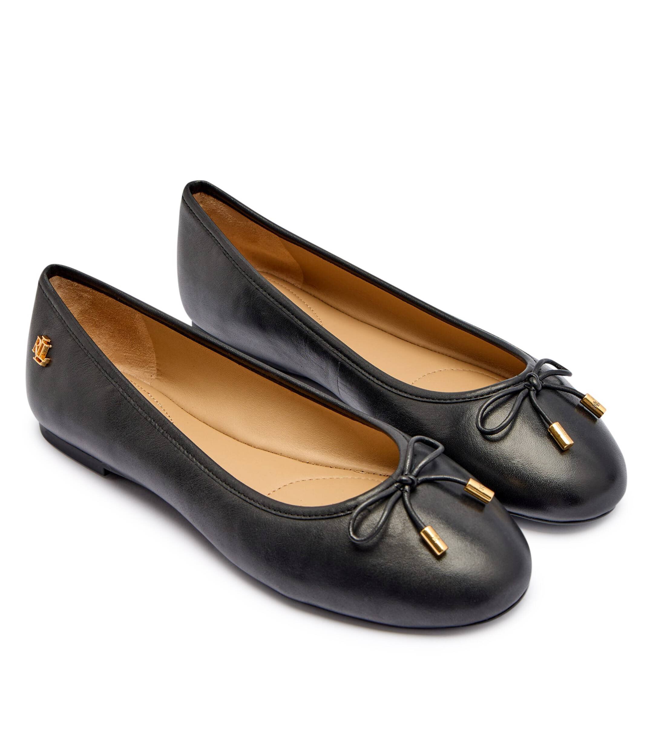 Lauren Ralph Lauren De piele balerini Jayna