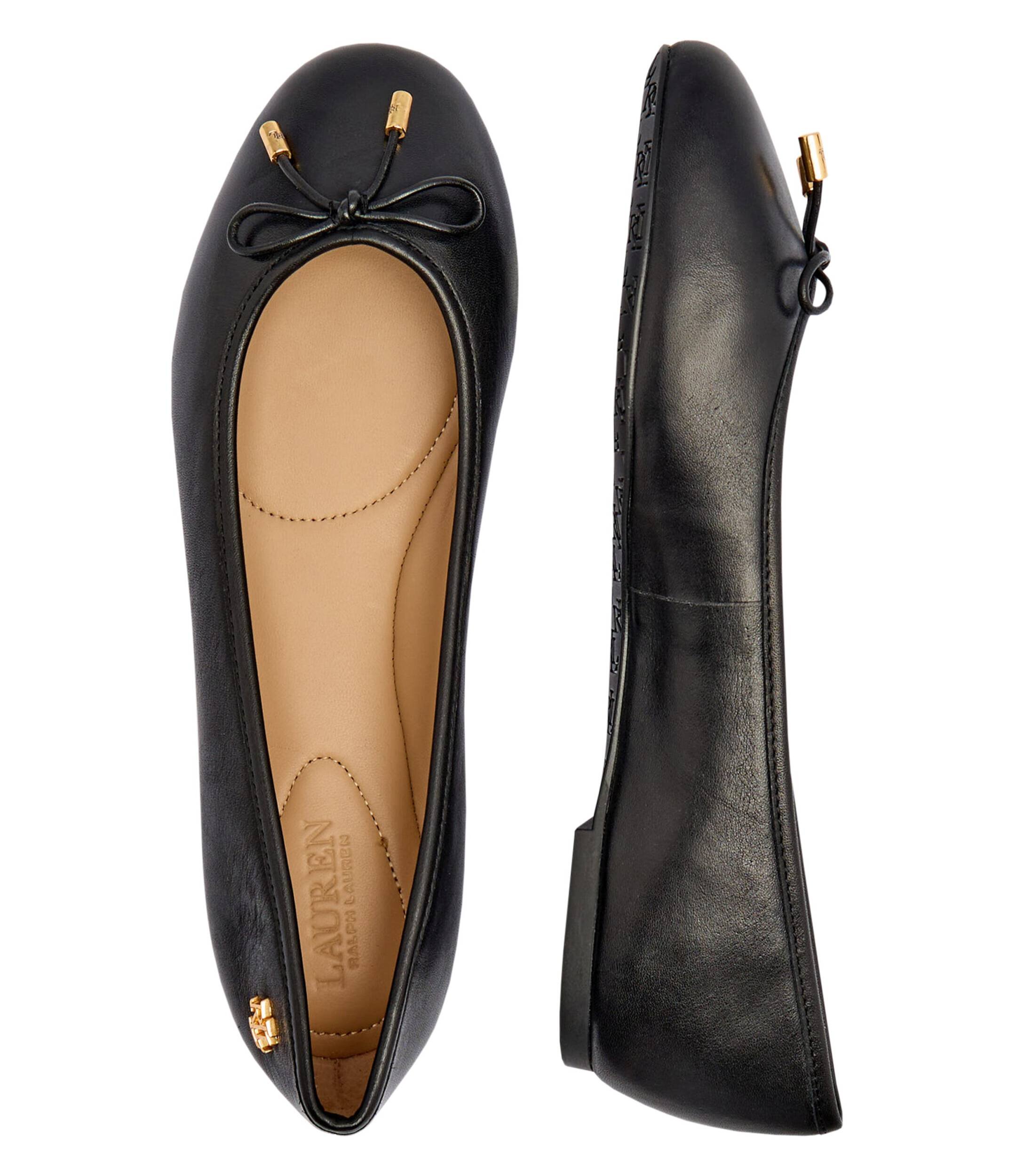 Lauren Ralph Lauren De piele balerini Jayna