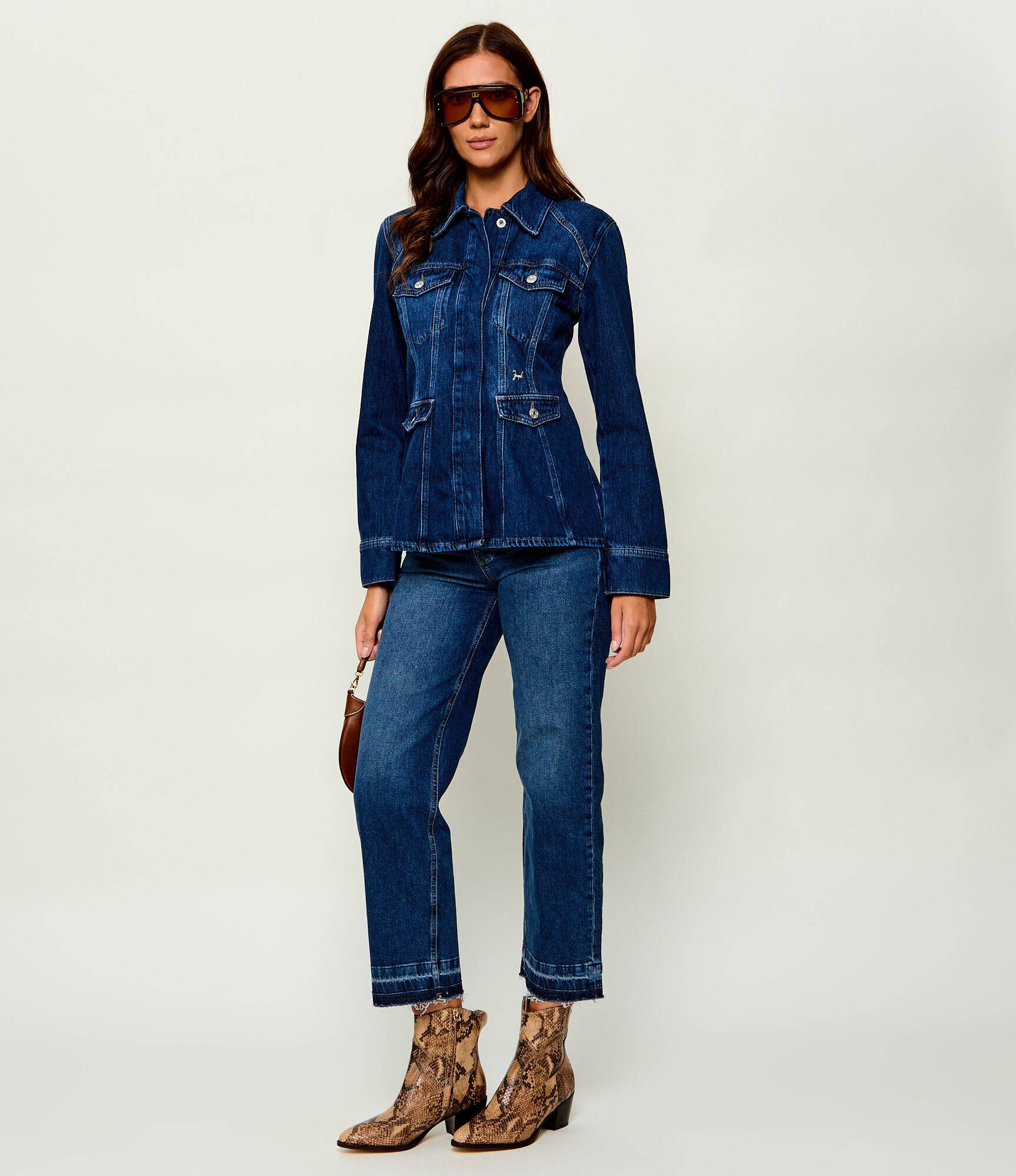 Lauren Ralph Lauren De piele cizme cowboy Harpher