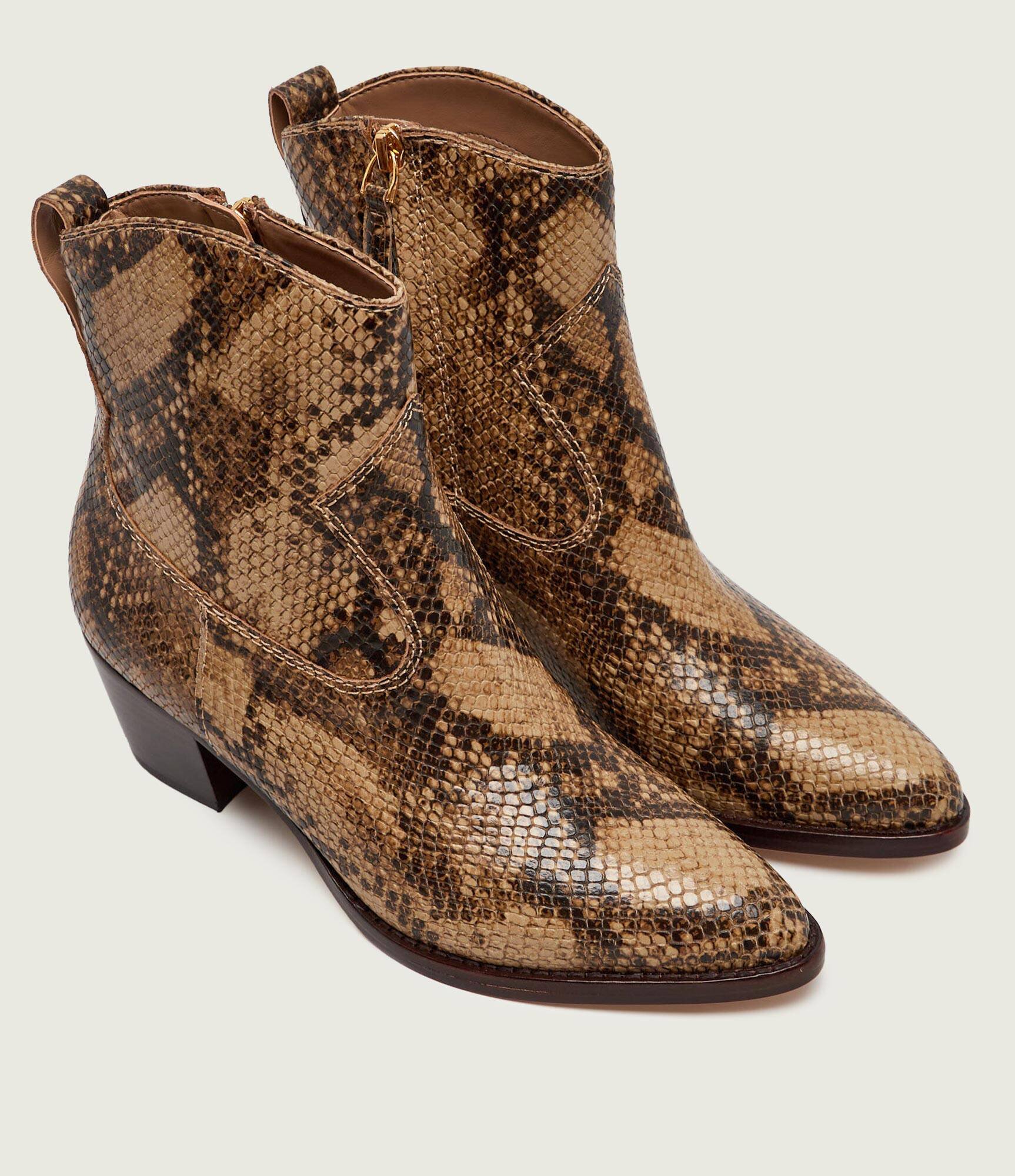 Lauren Ralph Lauren De piele cizme cowboy Harpher