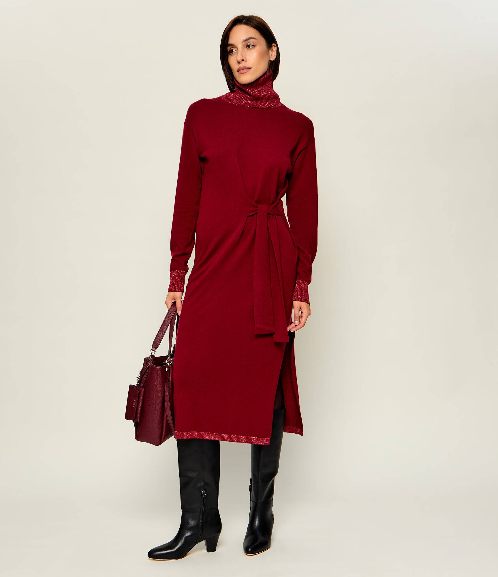 Lauren Ralph Lauren De piele cizme cu toc Emersyn