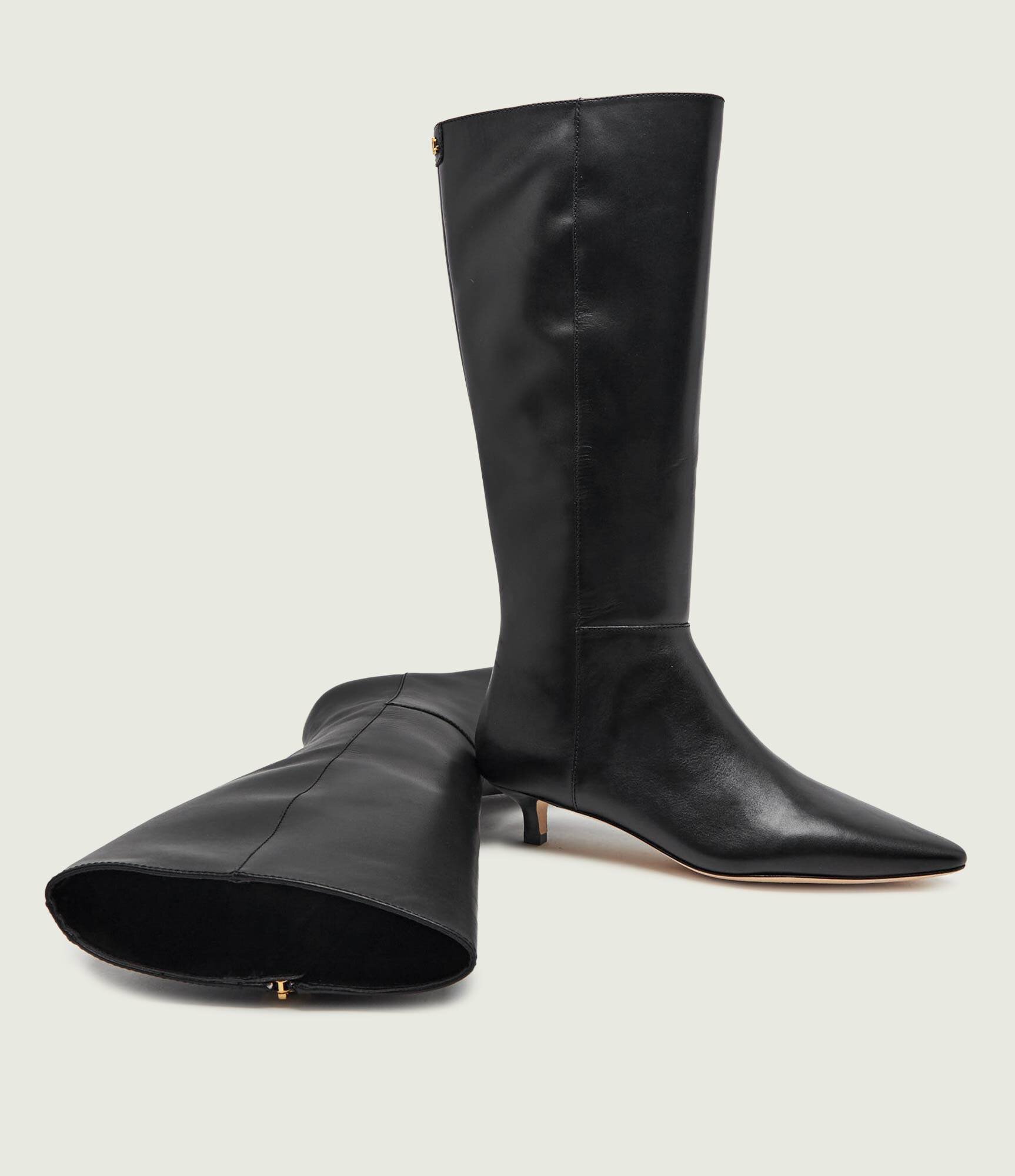 Lauren Ralph Lauren De piele cizme Francesca