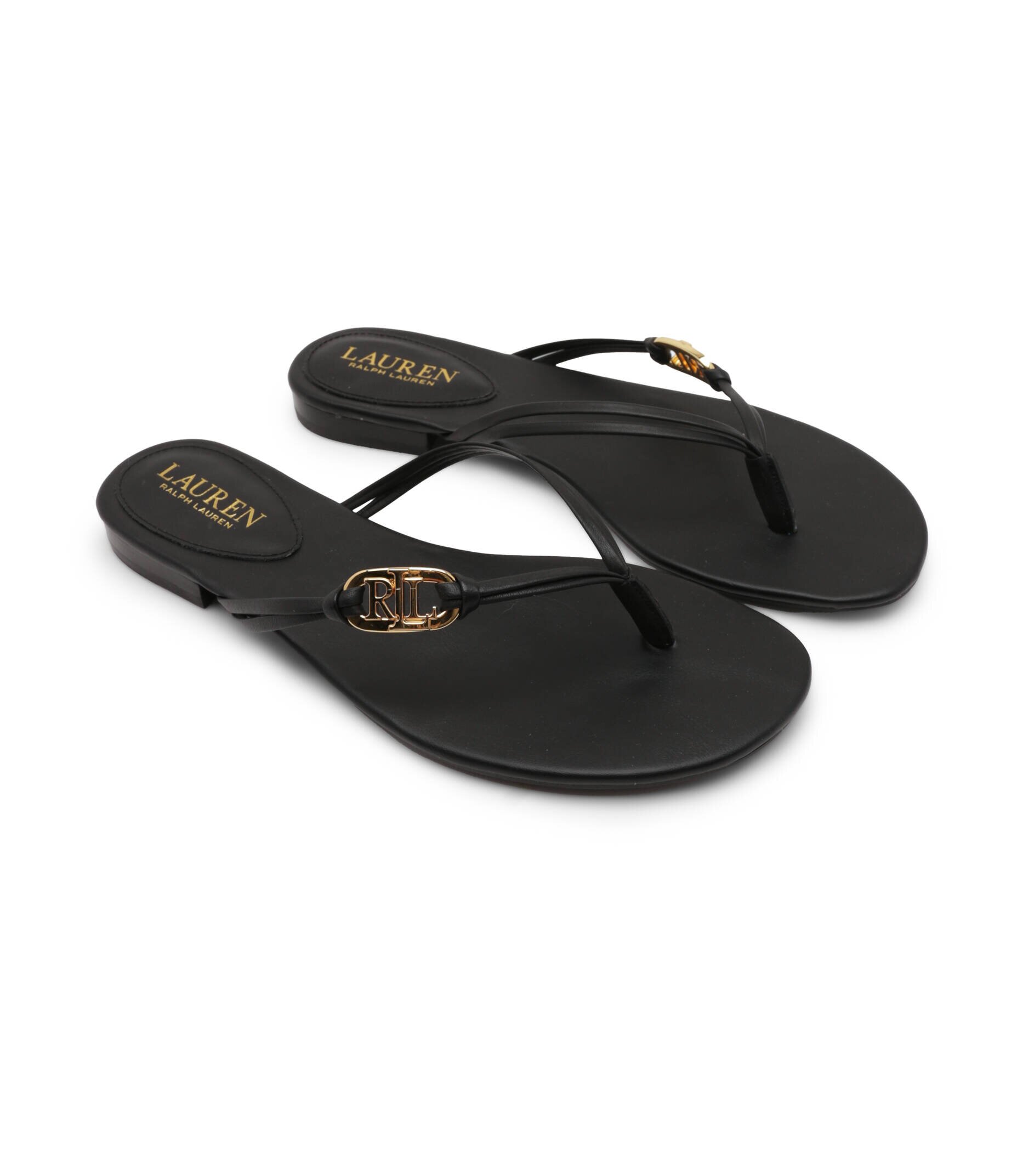 Lauren Ralph Lauren De piele flip flops