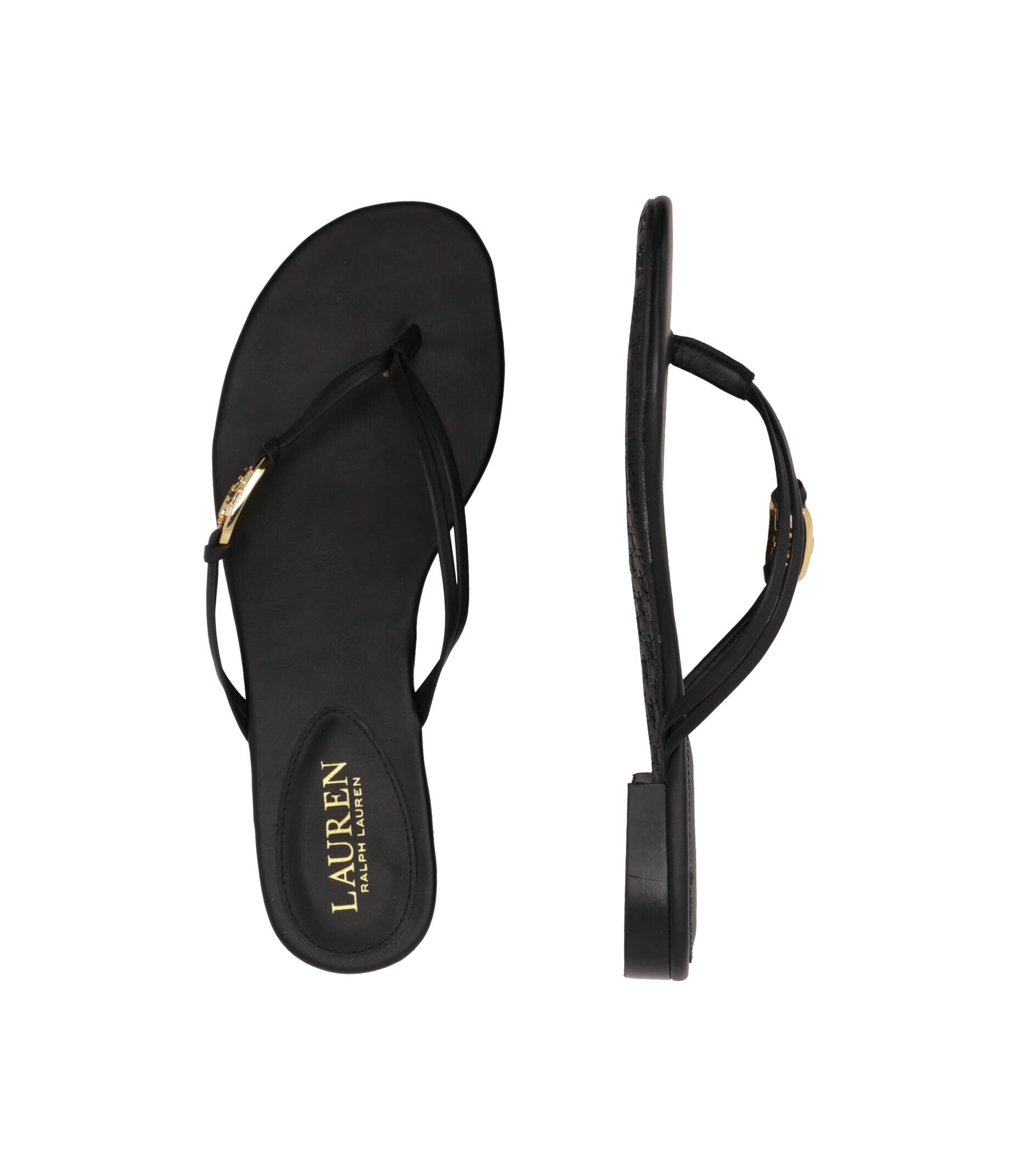 Lauren Ralph Lauren De piele flip flops