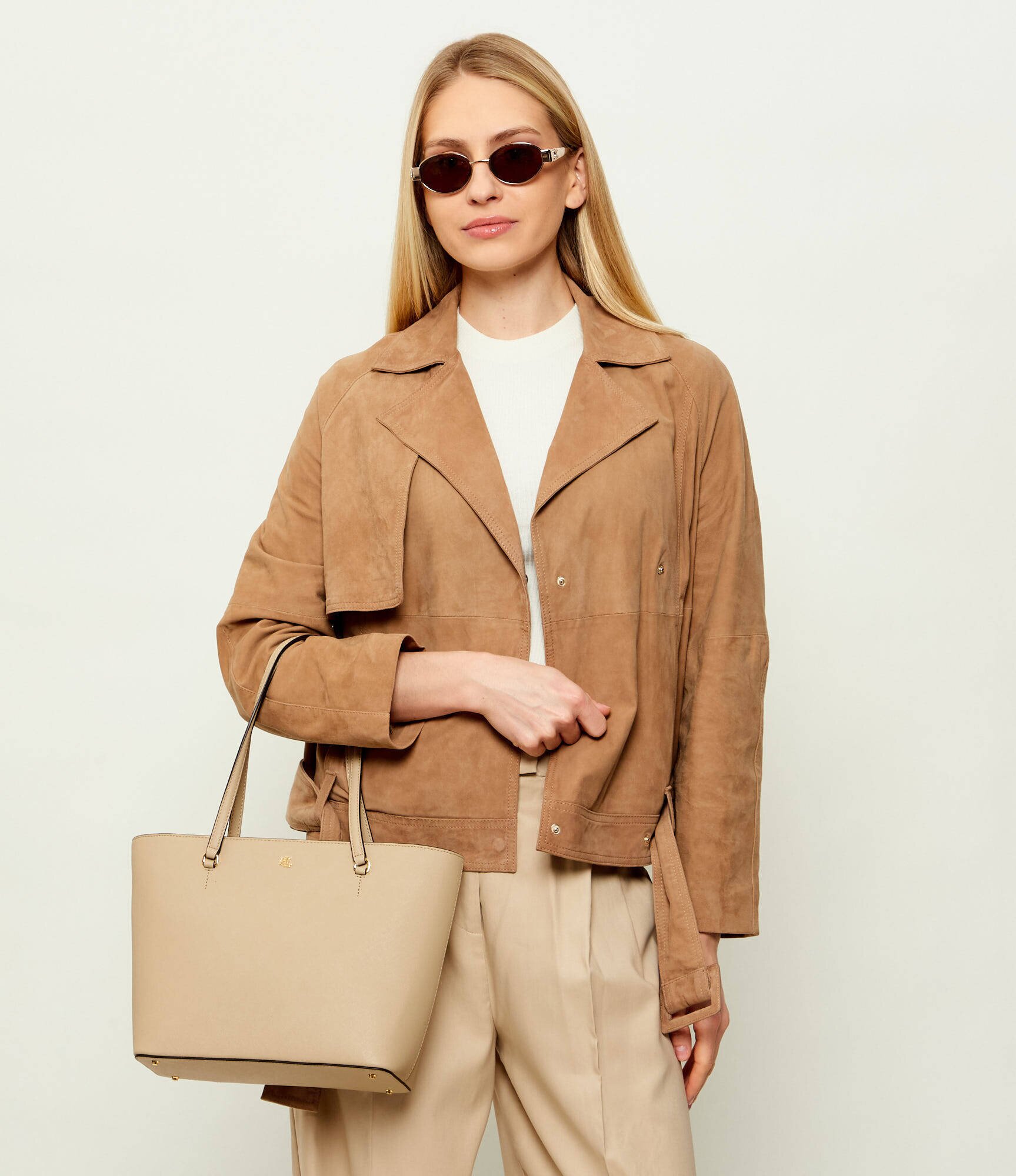 Lauren Ralph Lauren De piele geantă pe umăr