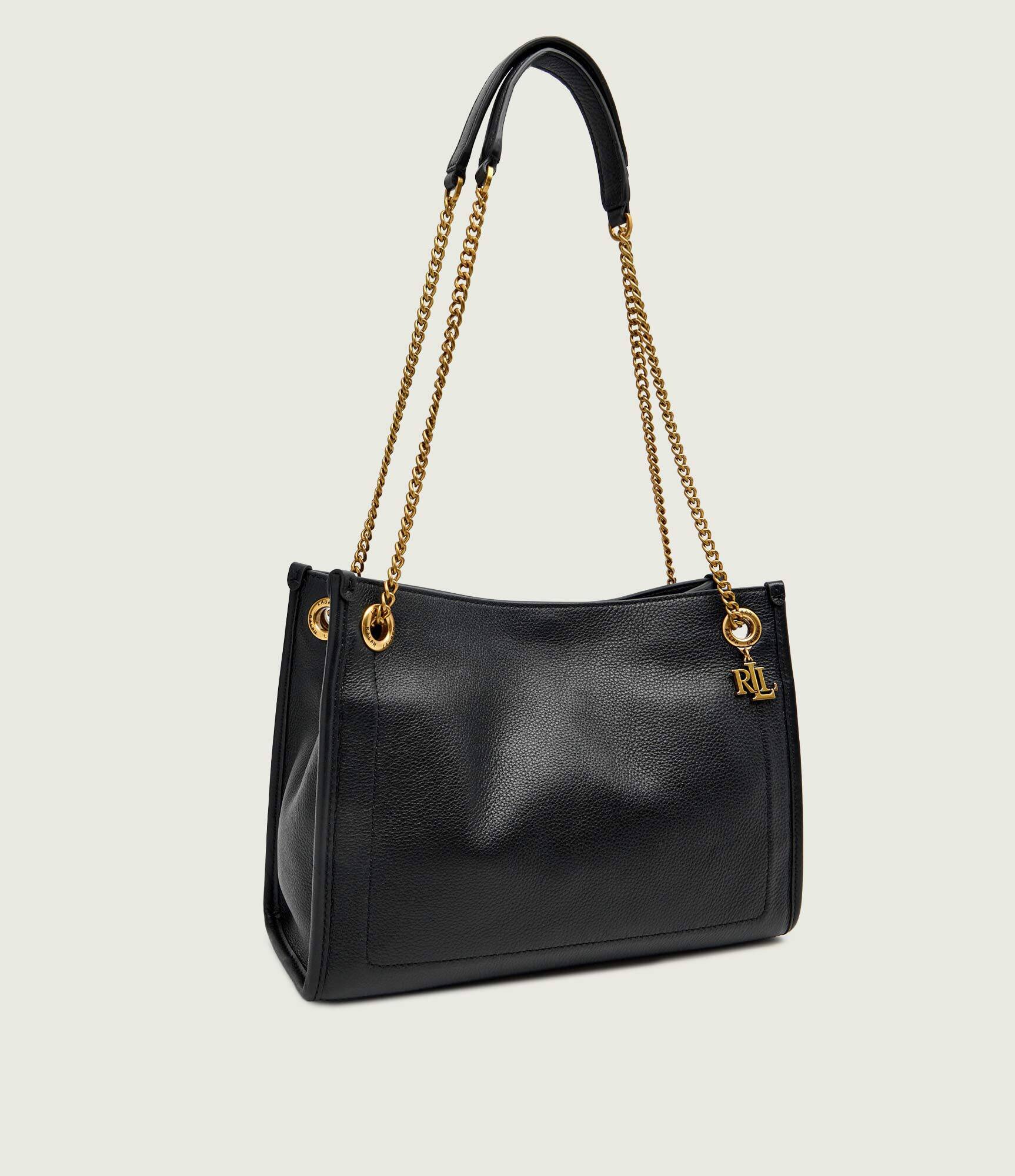 Lauren Ralph Lauren De piele geantă pe umăr LUXE PEBBLE