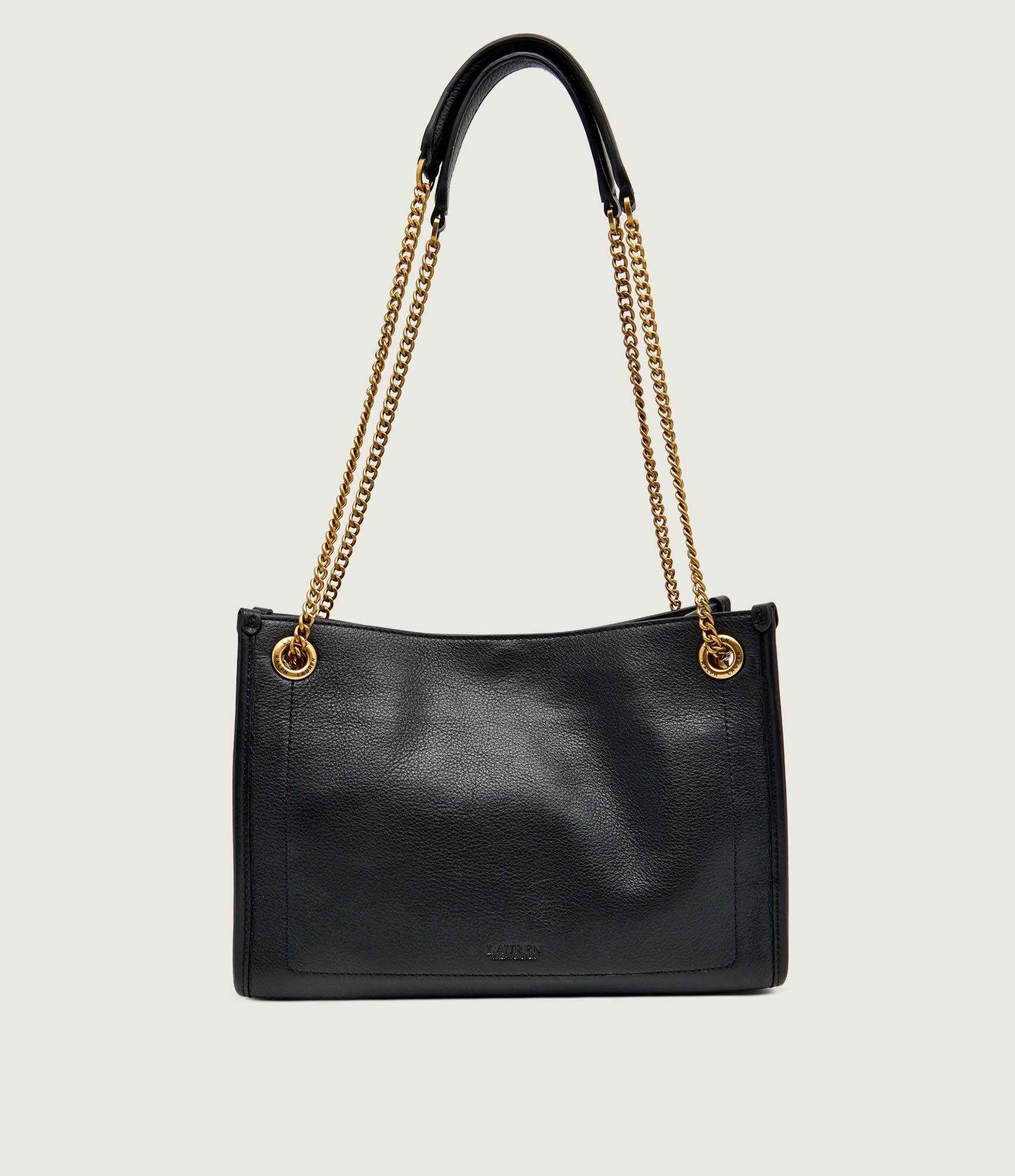 Lauren Ralph Lauren De piele geantă pe umăr LUXE PEBBLE