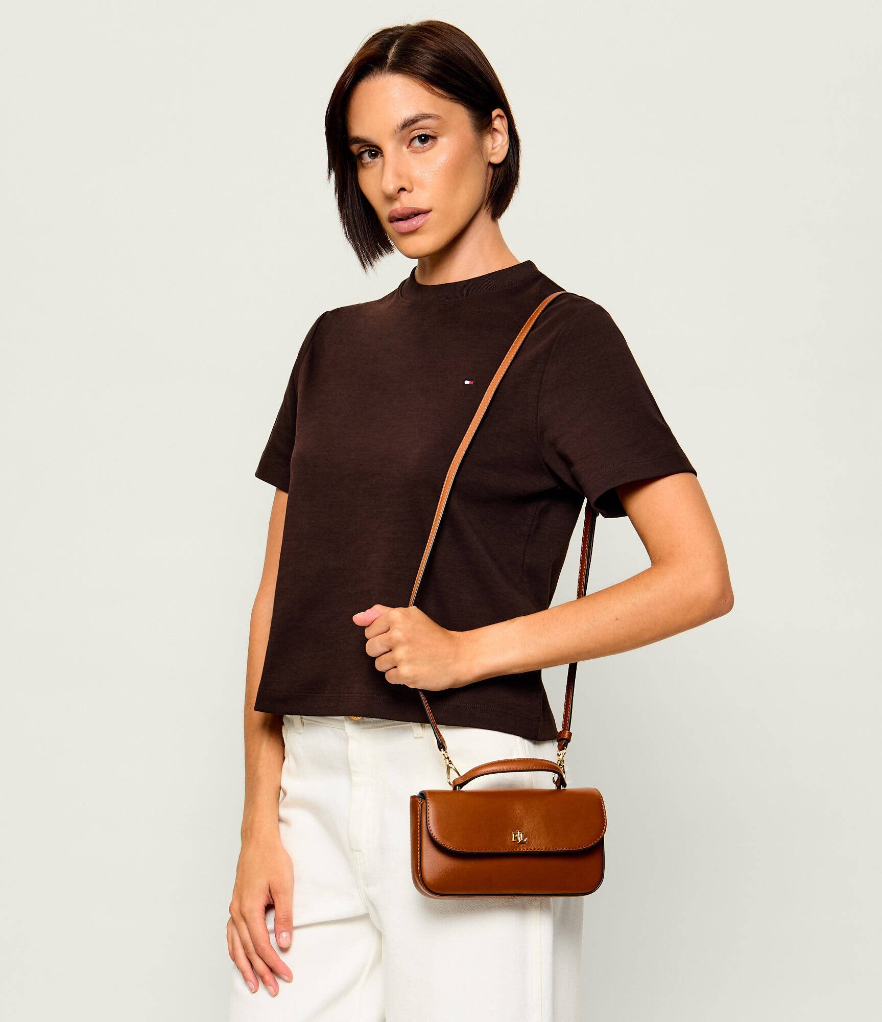 Lauren Ralph Lauren De piele geantă pe umăr Marcy