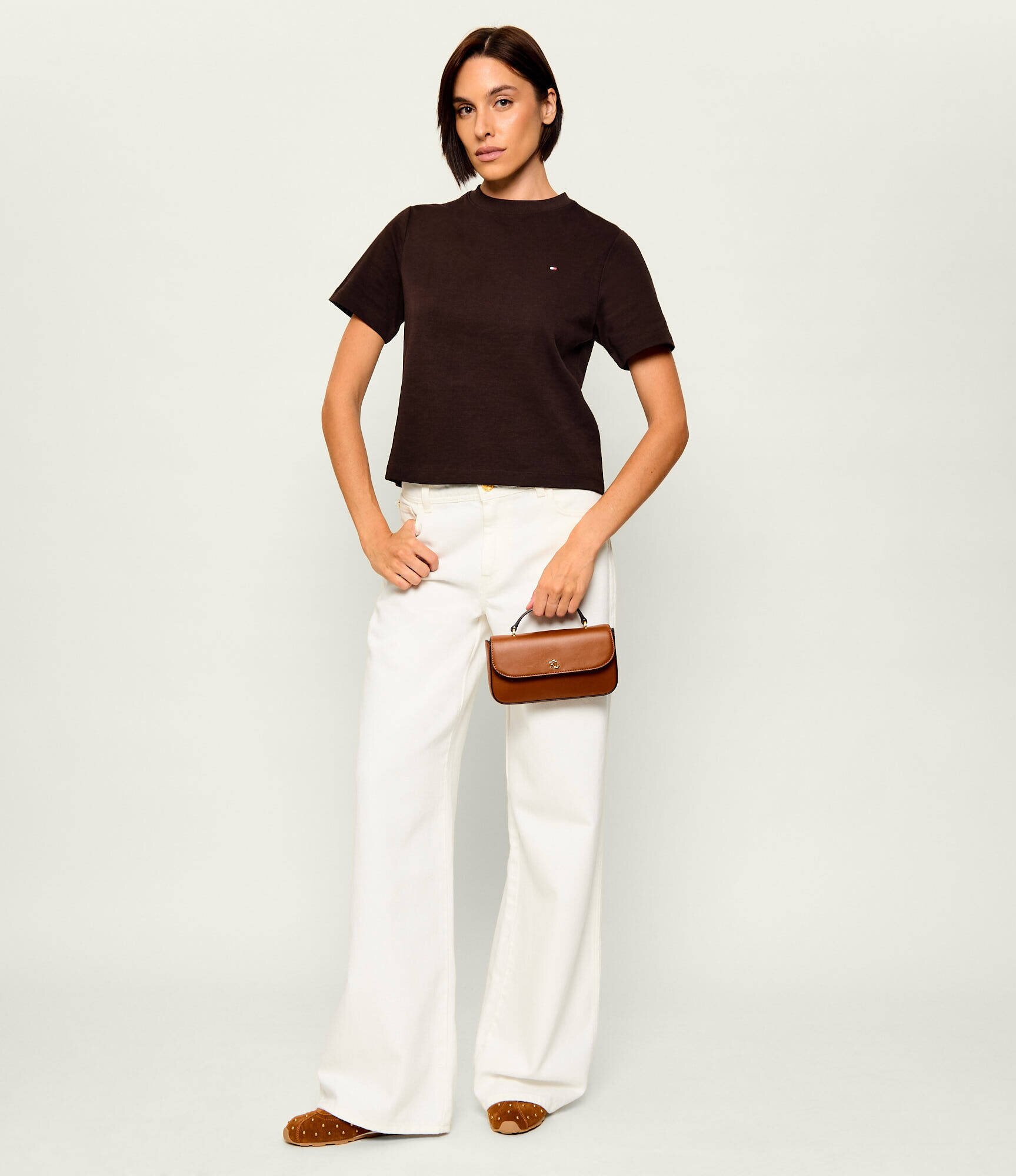 Lauren Ralph Lauren De piele geantă pe umăr Marcy
