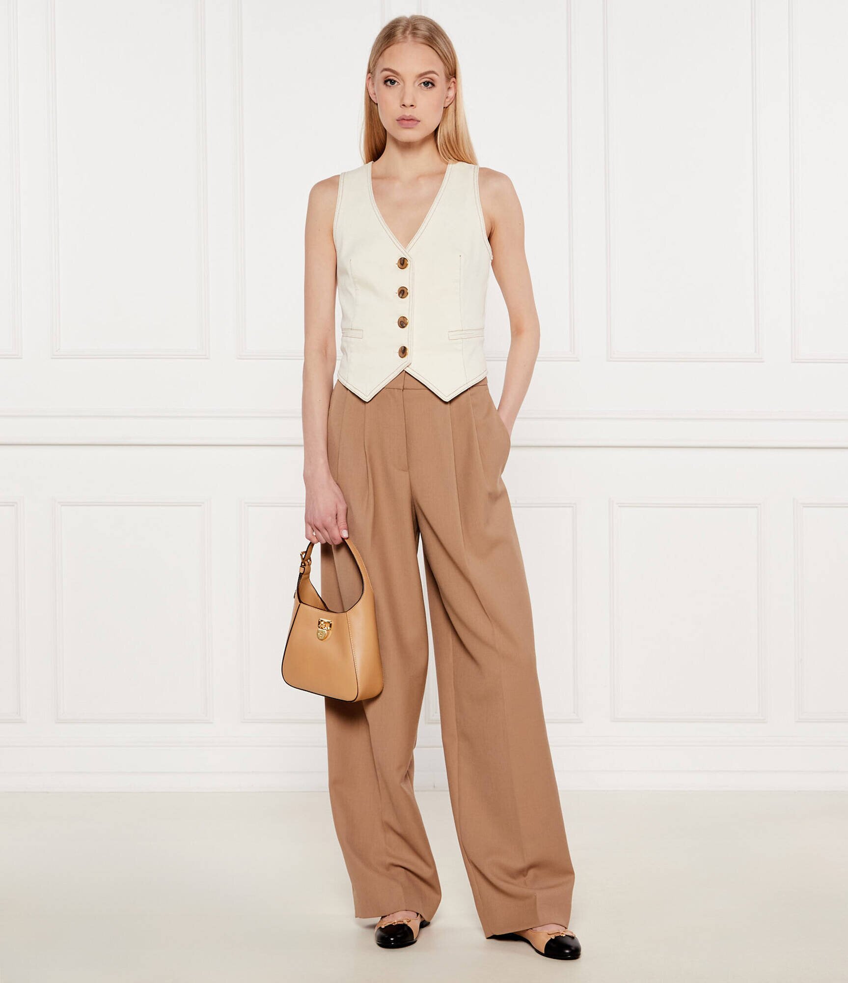 Lauren Ralph Lauren De piele geantă pe umăr Tanner