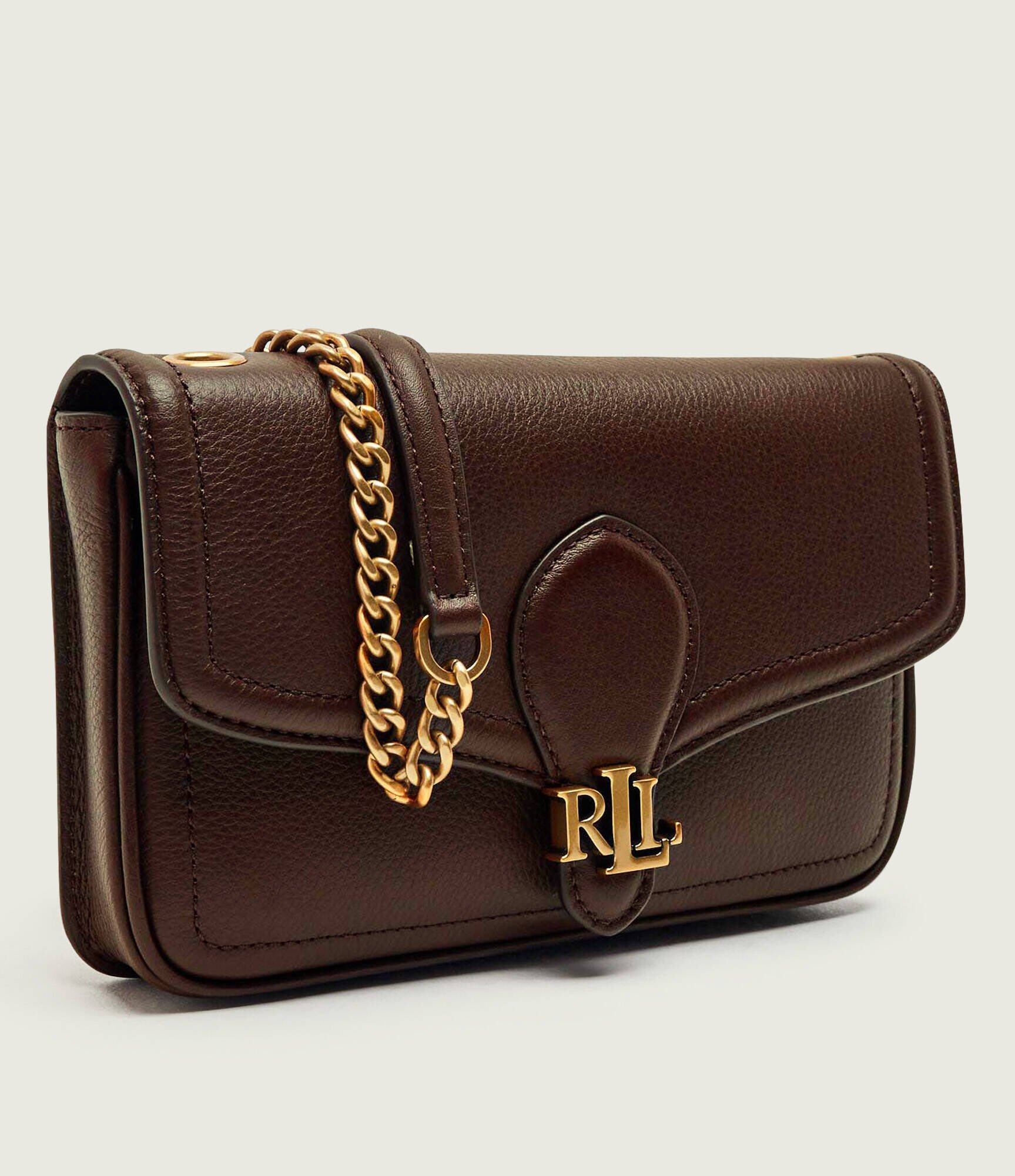 Lauren Ralph Lauren De piele geantă poștaș Bradley