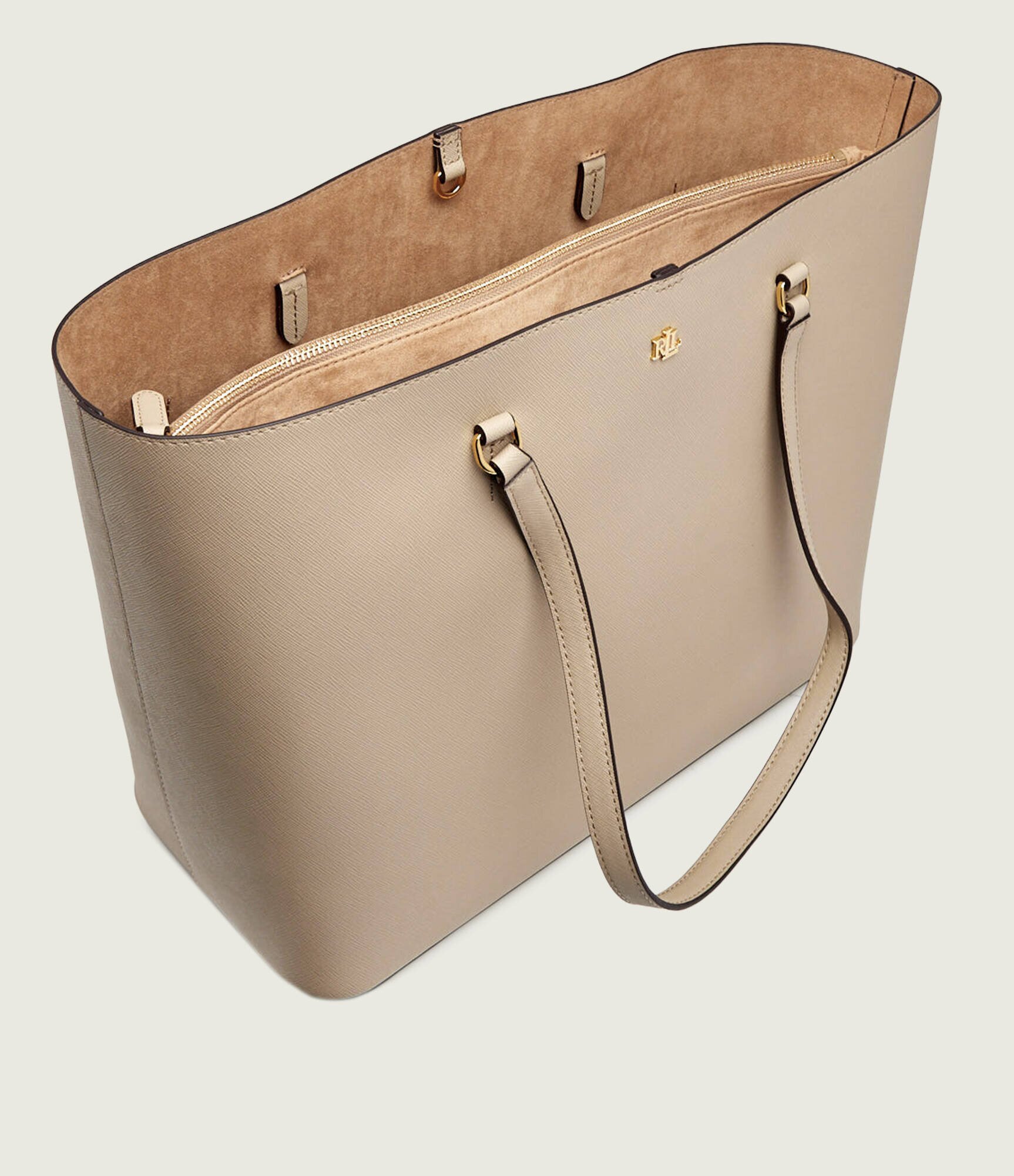 Lauren Ralph Lauren De piele geantă shopper Karly