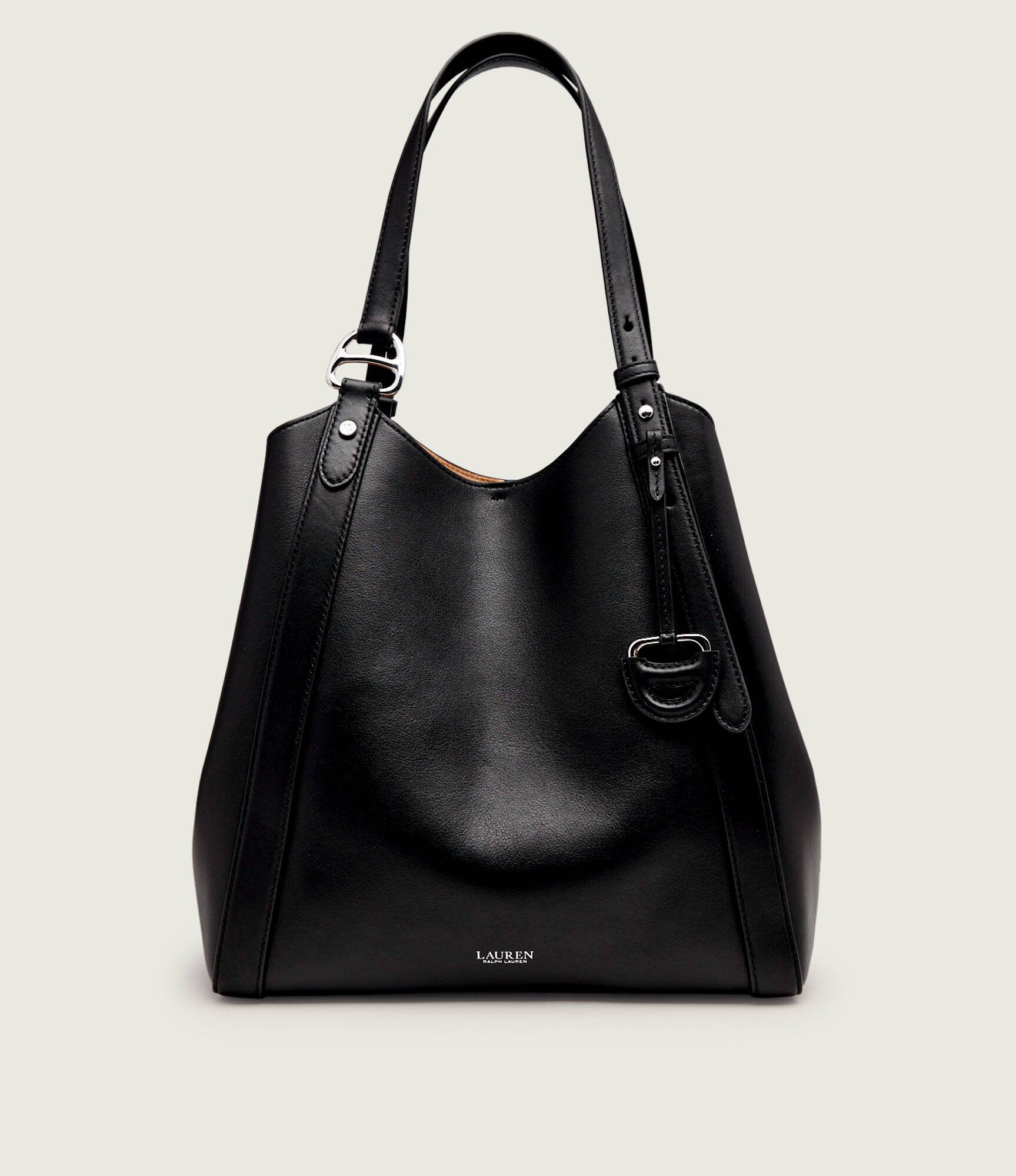 Lauren Ralph Lauren De piele geantă shopper Tasha