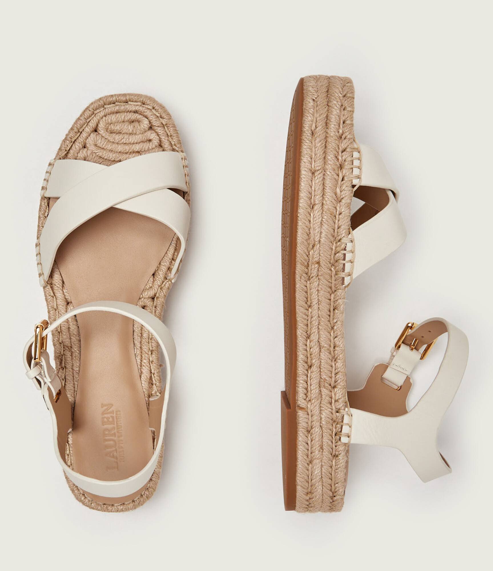 Lauren Ralph Lauren De piele sandale EMERYN