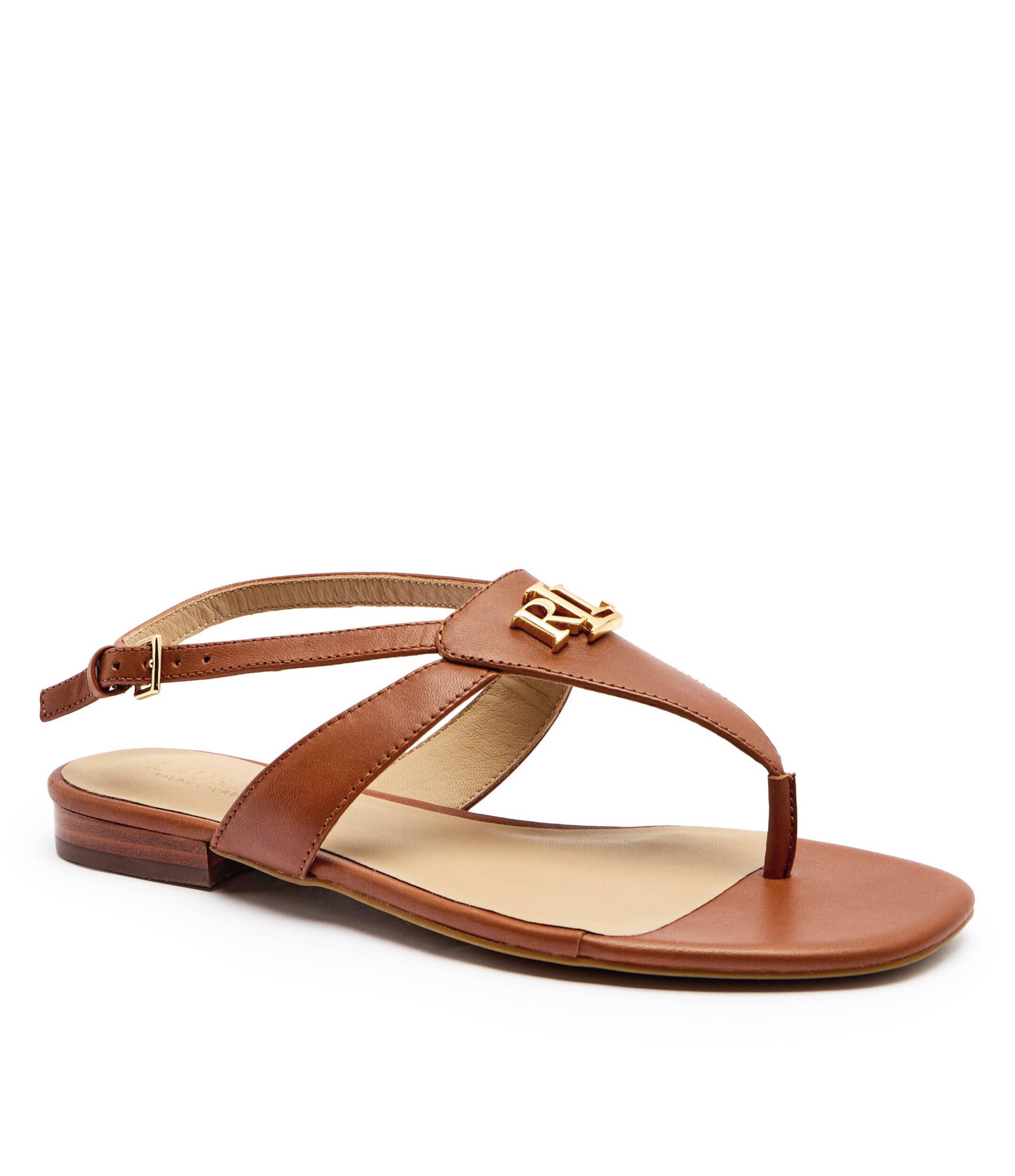 Lauren Ralph Lauren De piele sandale Everley