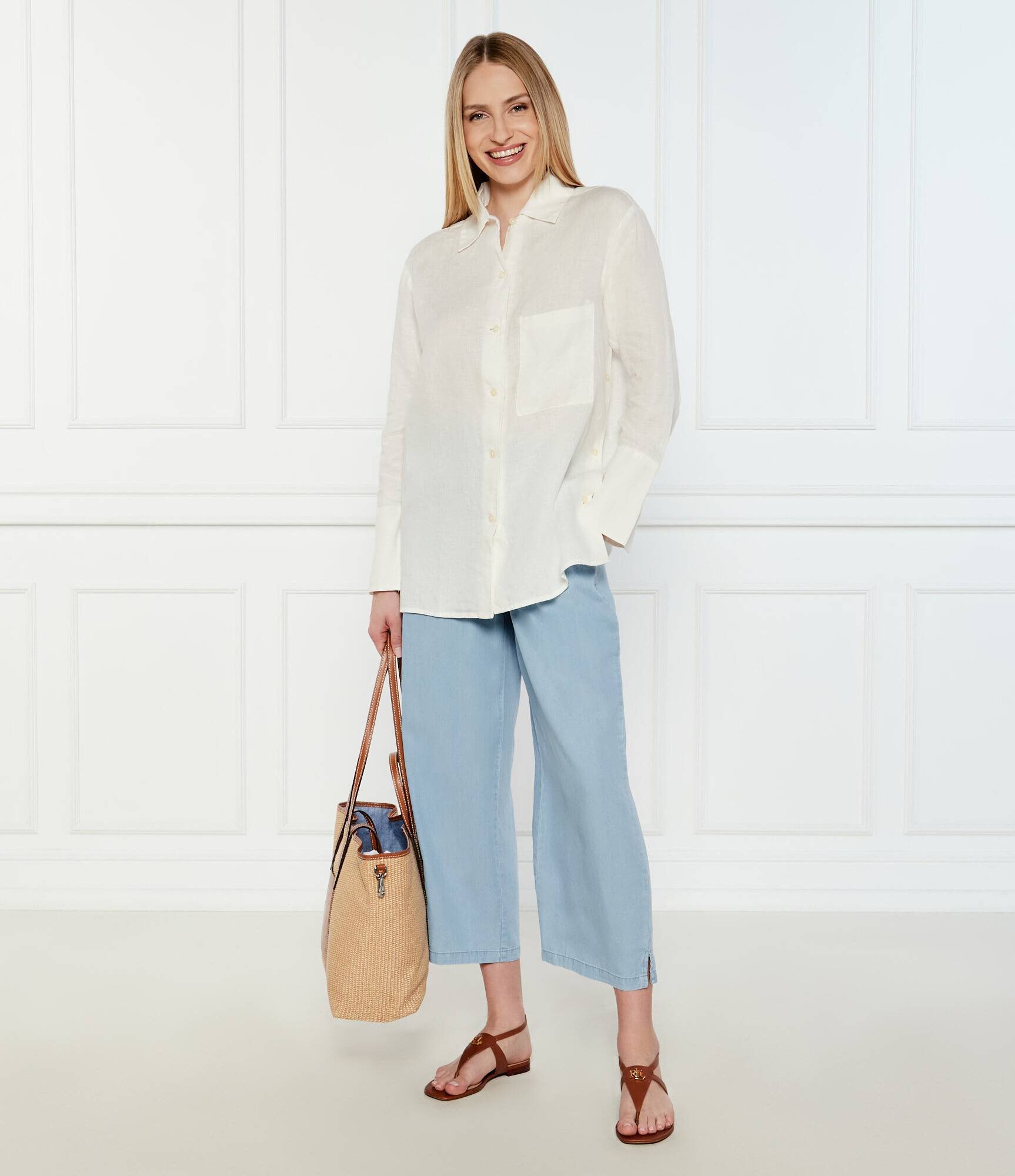 Lauren Ralph Lauren De piele sandale Everley
